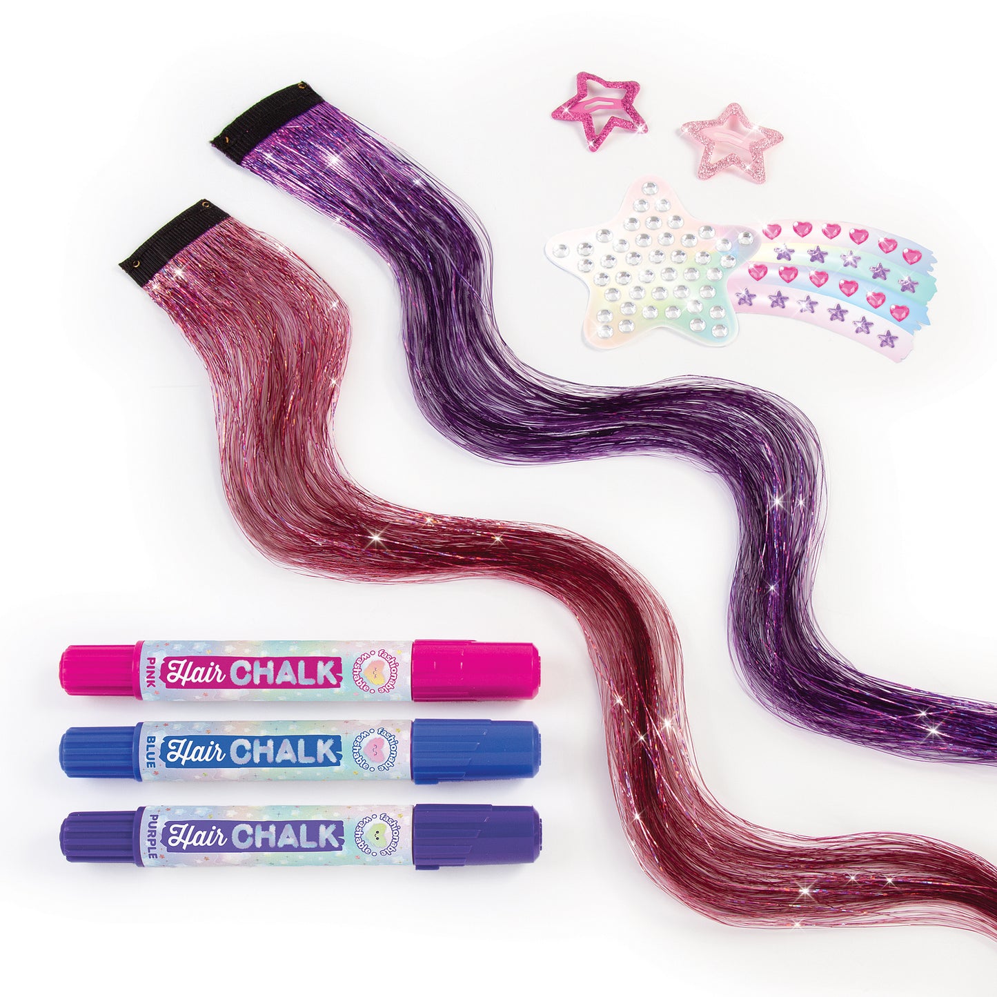 Imagination Land Glitter Locks Hair Accessory Set