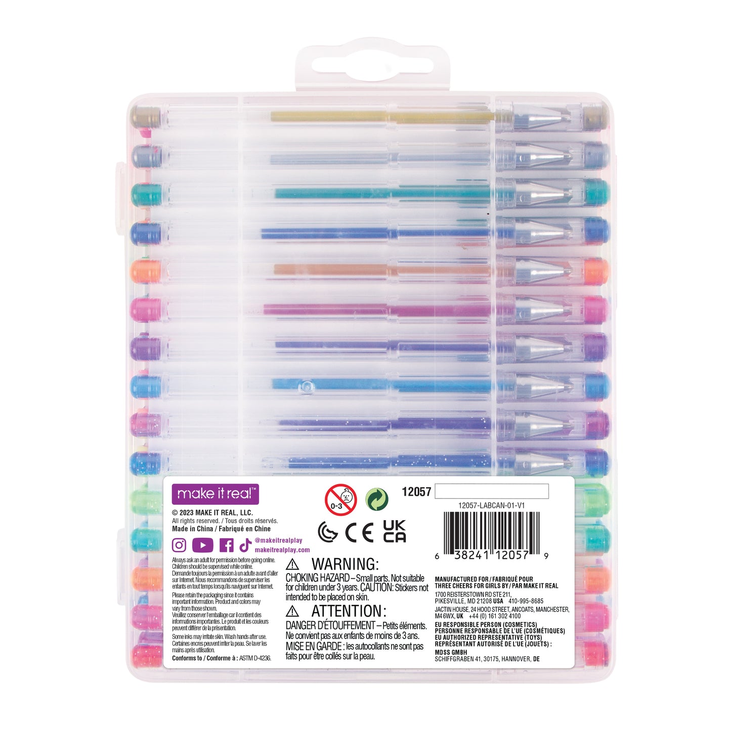 30 Piece Scented Gel Pen Set