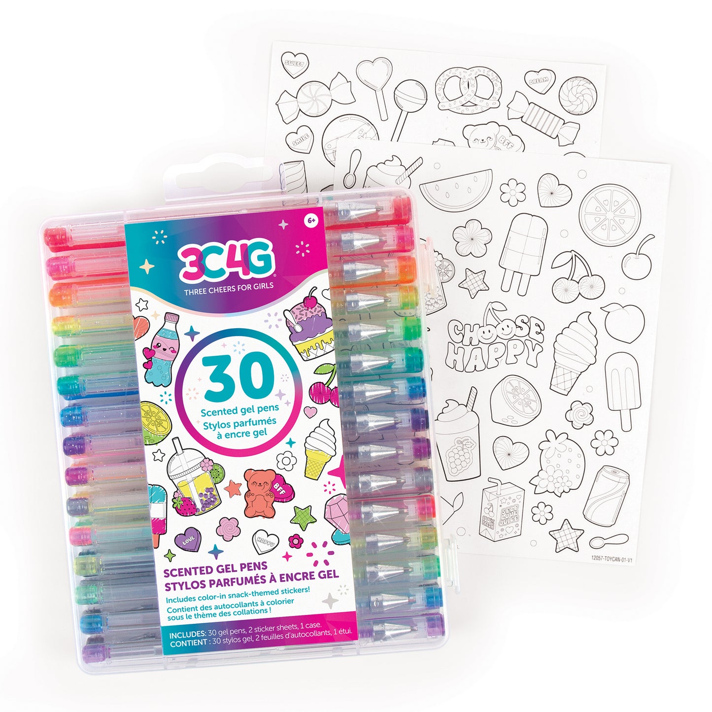 30 Piece Scented Gel Pen Set