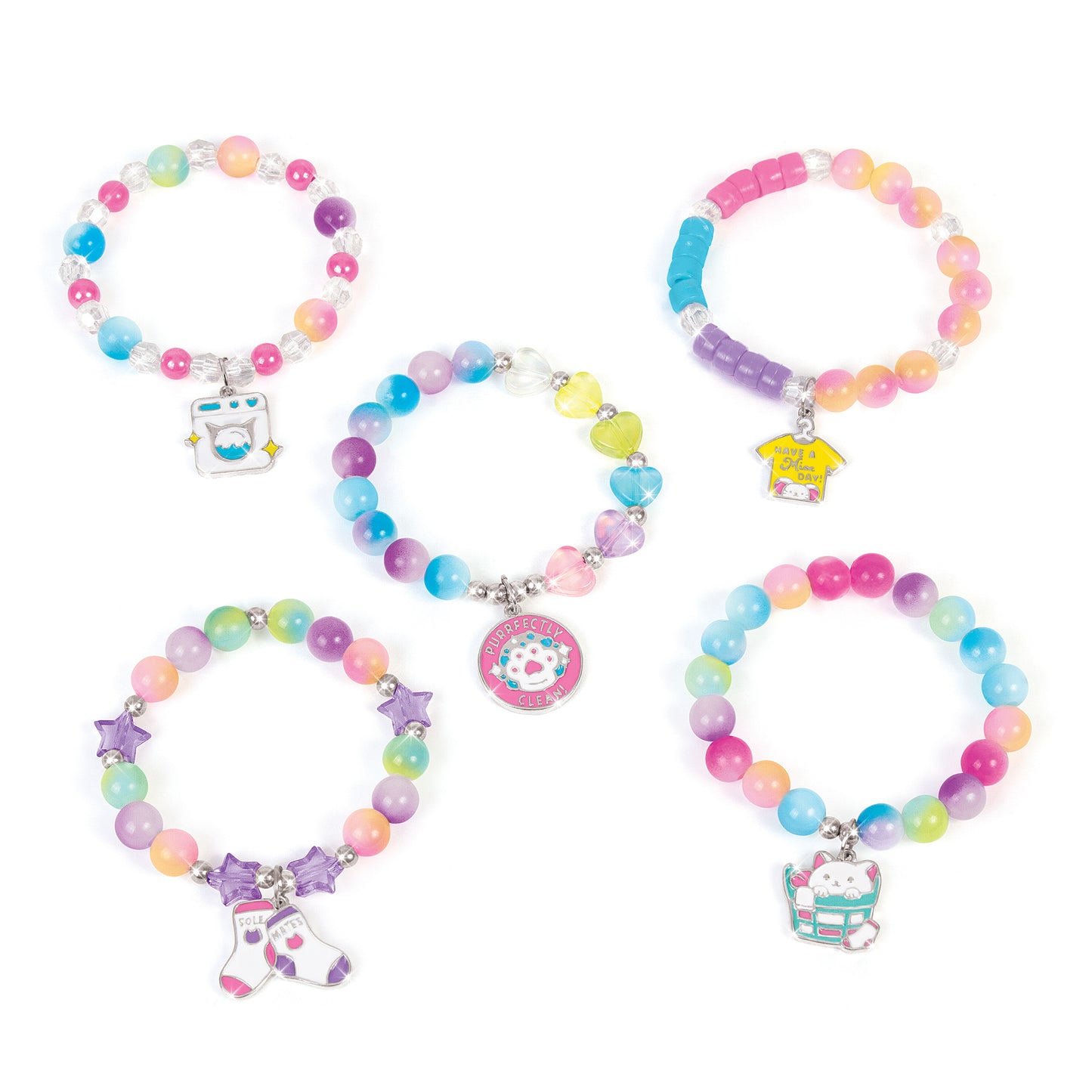 Purr-fect Wash ‘N Bead Bracelets