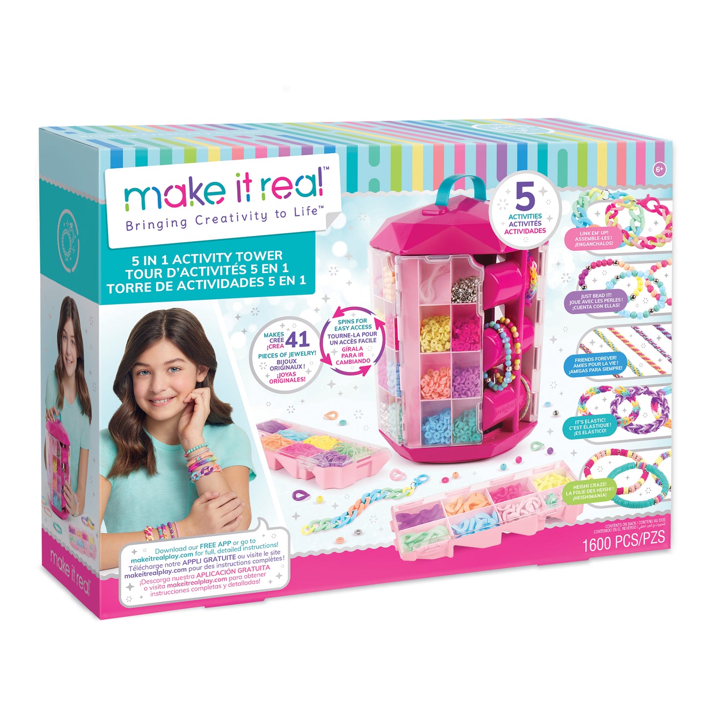 5 in 1 Activity Tower