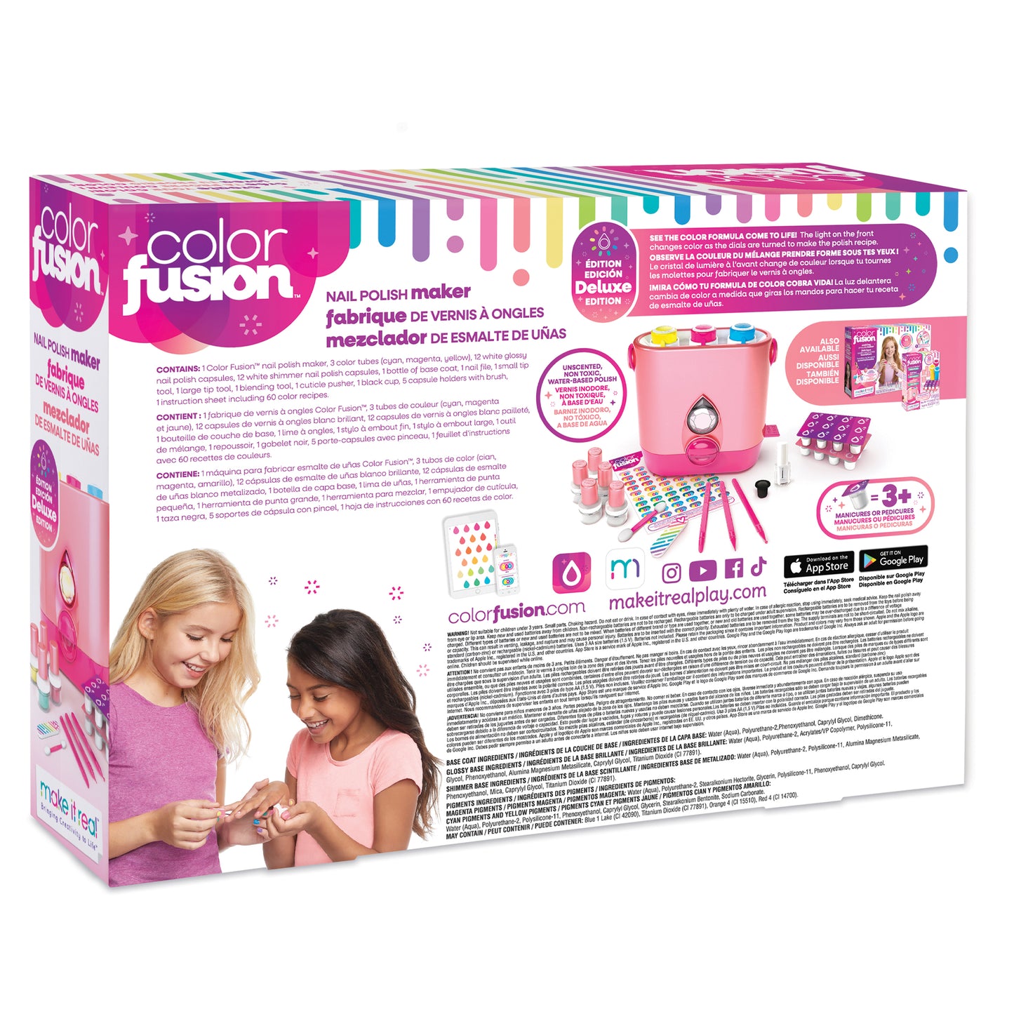 Color Fusion Nail Polish Maker Deluxe Light Match Edition