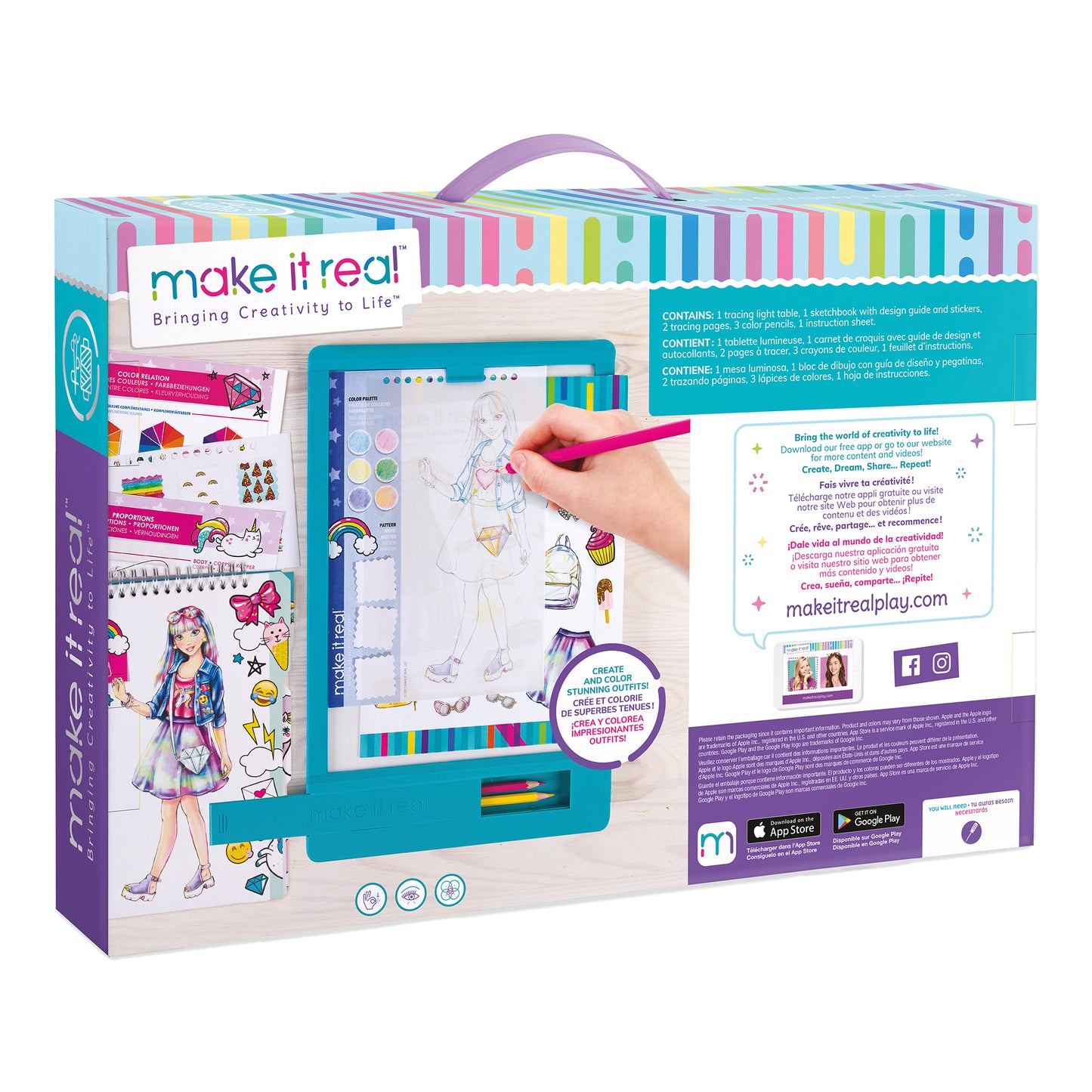 Fashion Design Tracing Light Table
