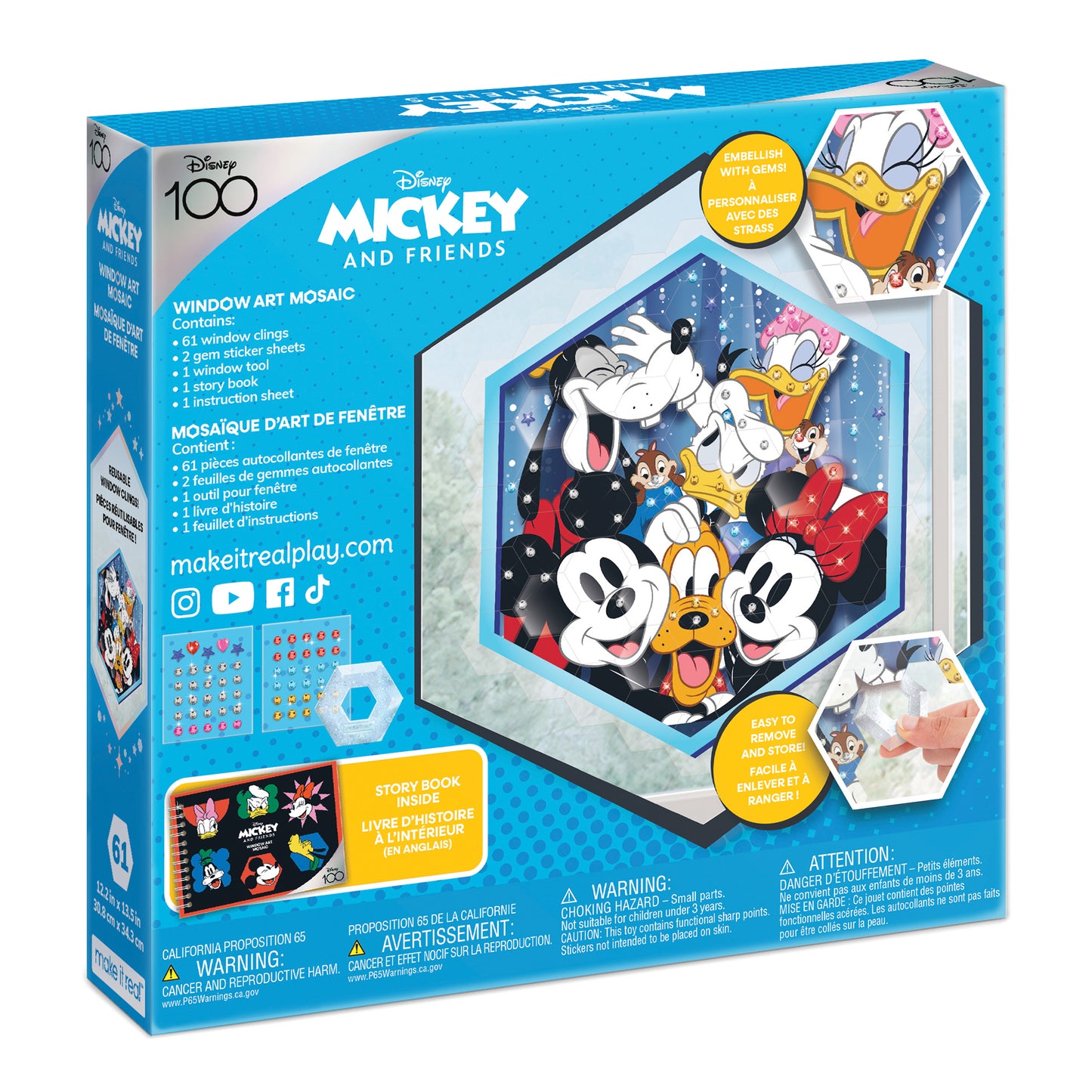 Window Art Mosaic - Disney Mickey and Friends