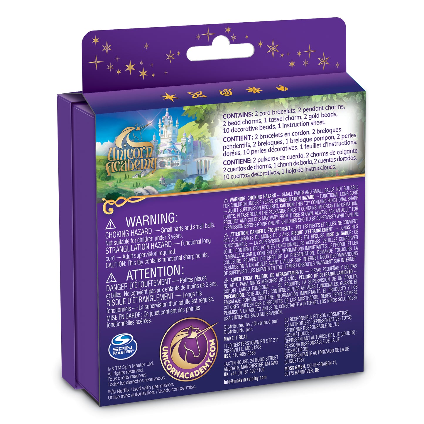 Unicorn Academy™ Enchanted Charms Bracelet Kit