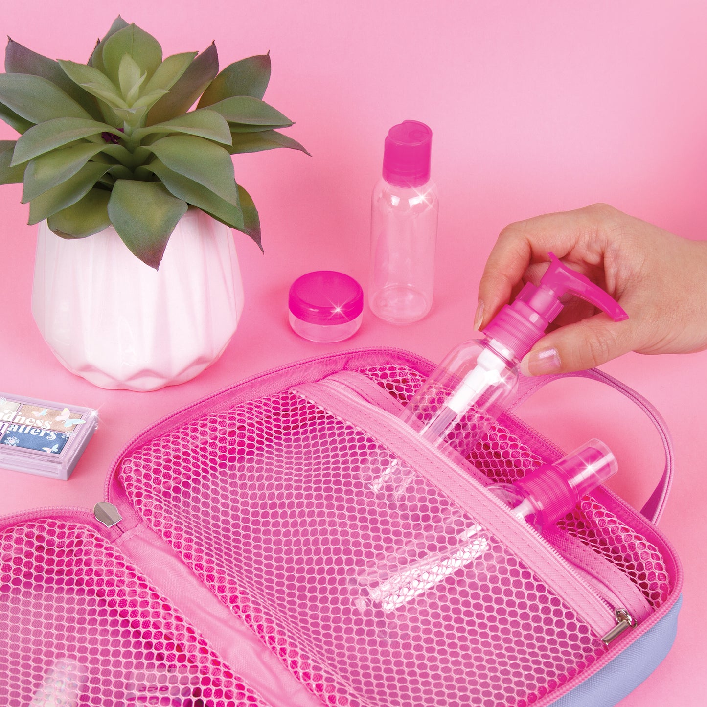 Butterfly Travel Makeup Case