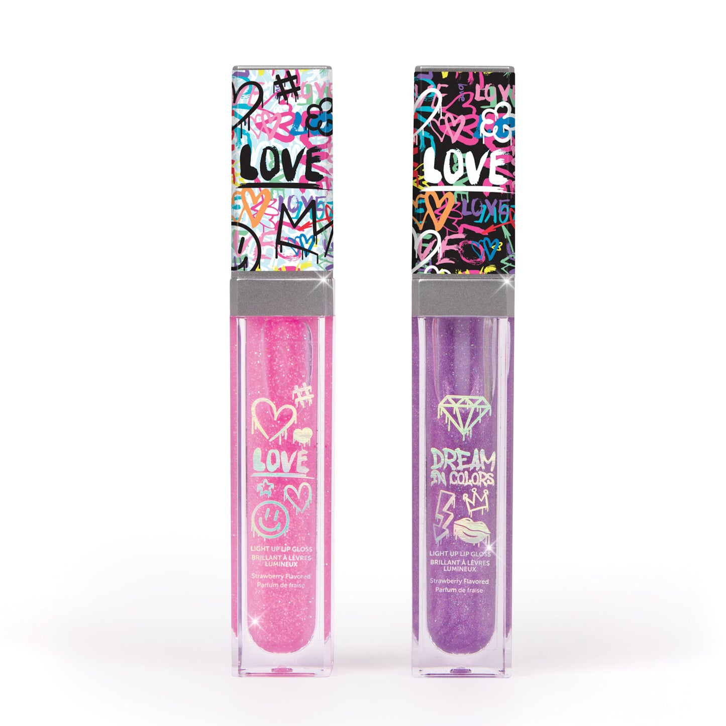 Graffiti It's Lit Light Up Lip Gloss Duo