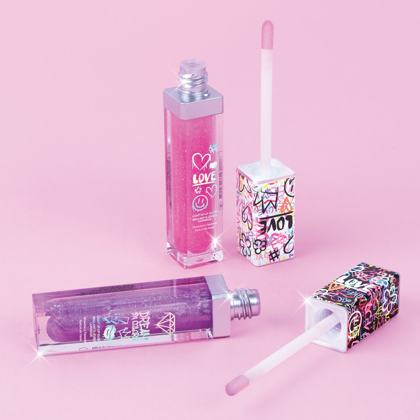 Graffiti It's Lit Light Up Lip Gloss Duo