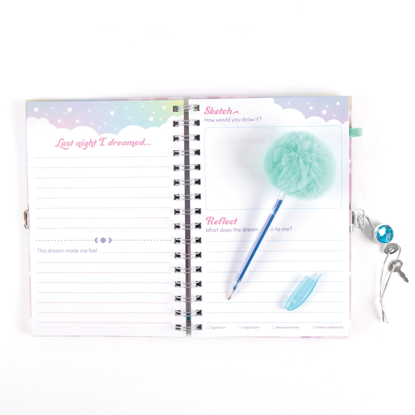 Dreams Locking Activity Journal