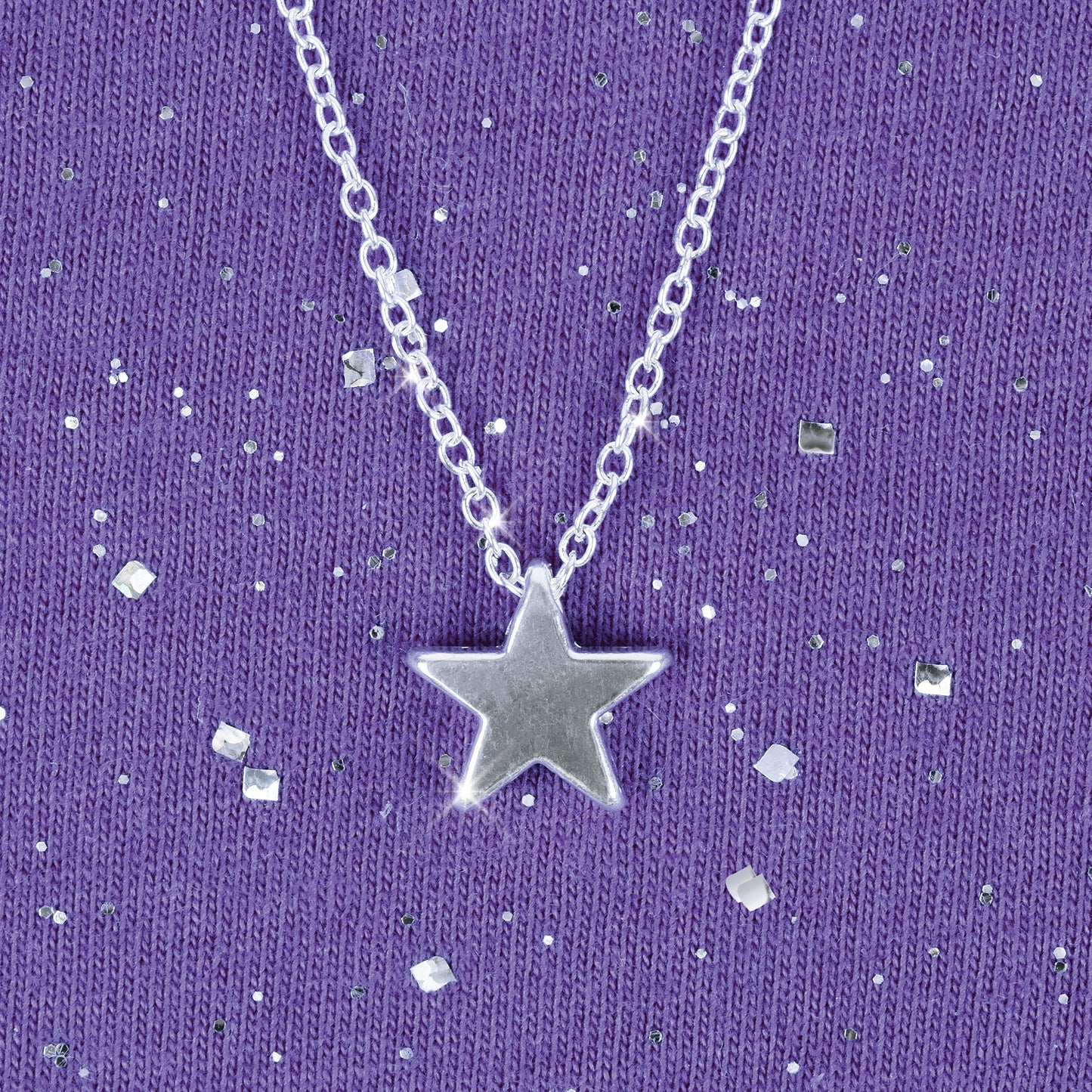 Celestial Velvet Journal with Necklace & Pen