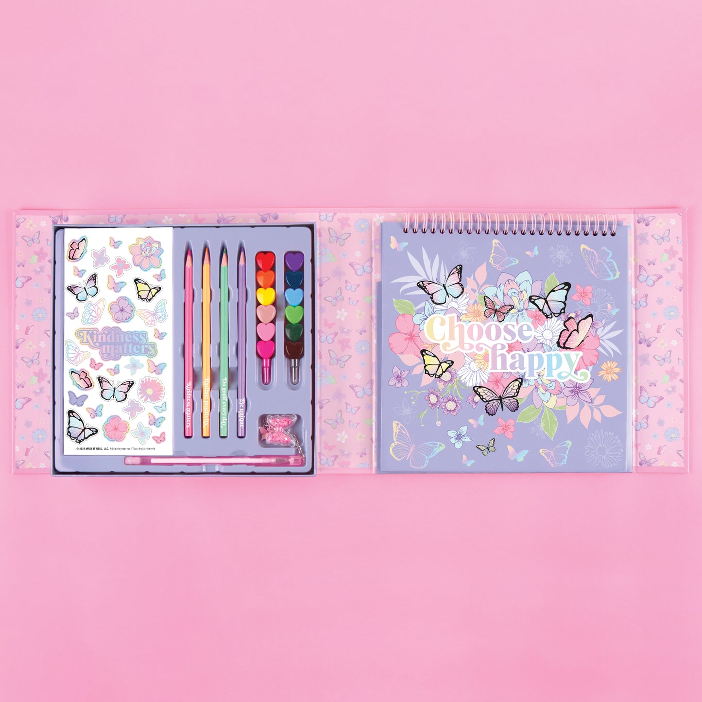 Butterfly Sketchbook and Drawing Set