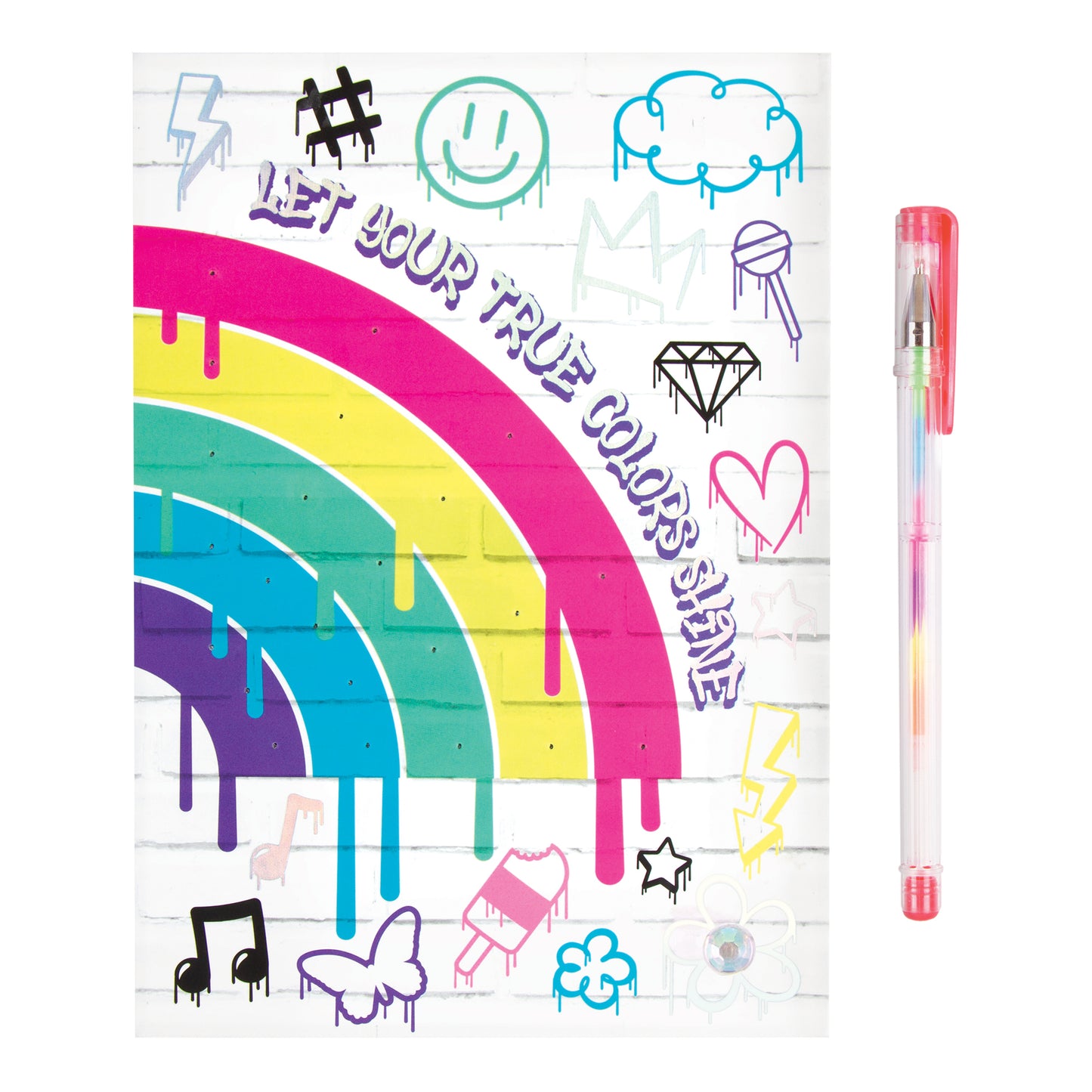 Graffiti It’s Lit Journal and Pen