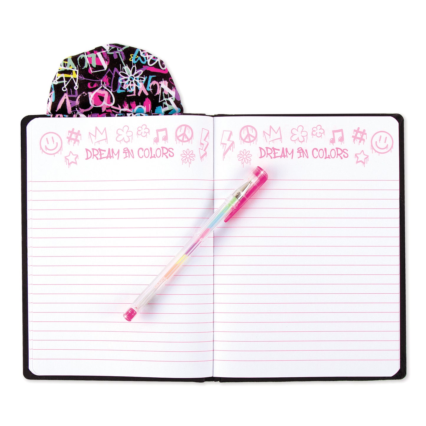 Graffiti Hoodie Journal and Pen