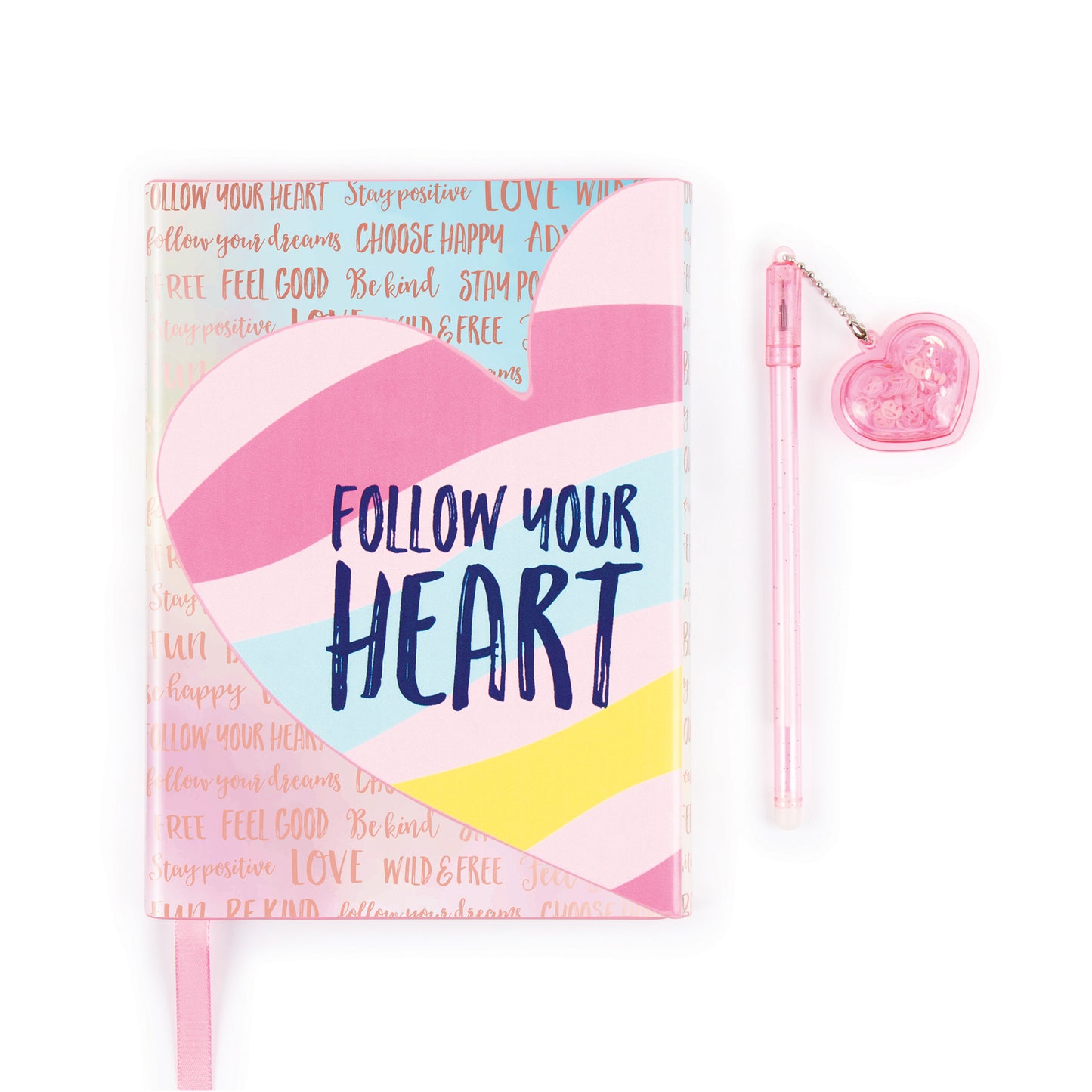 Follow Your Heart Journal and Pen Set