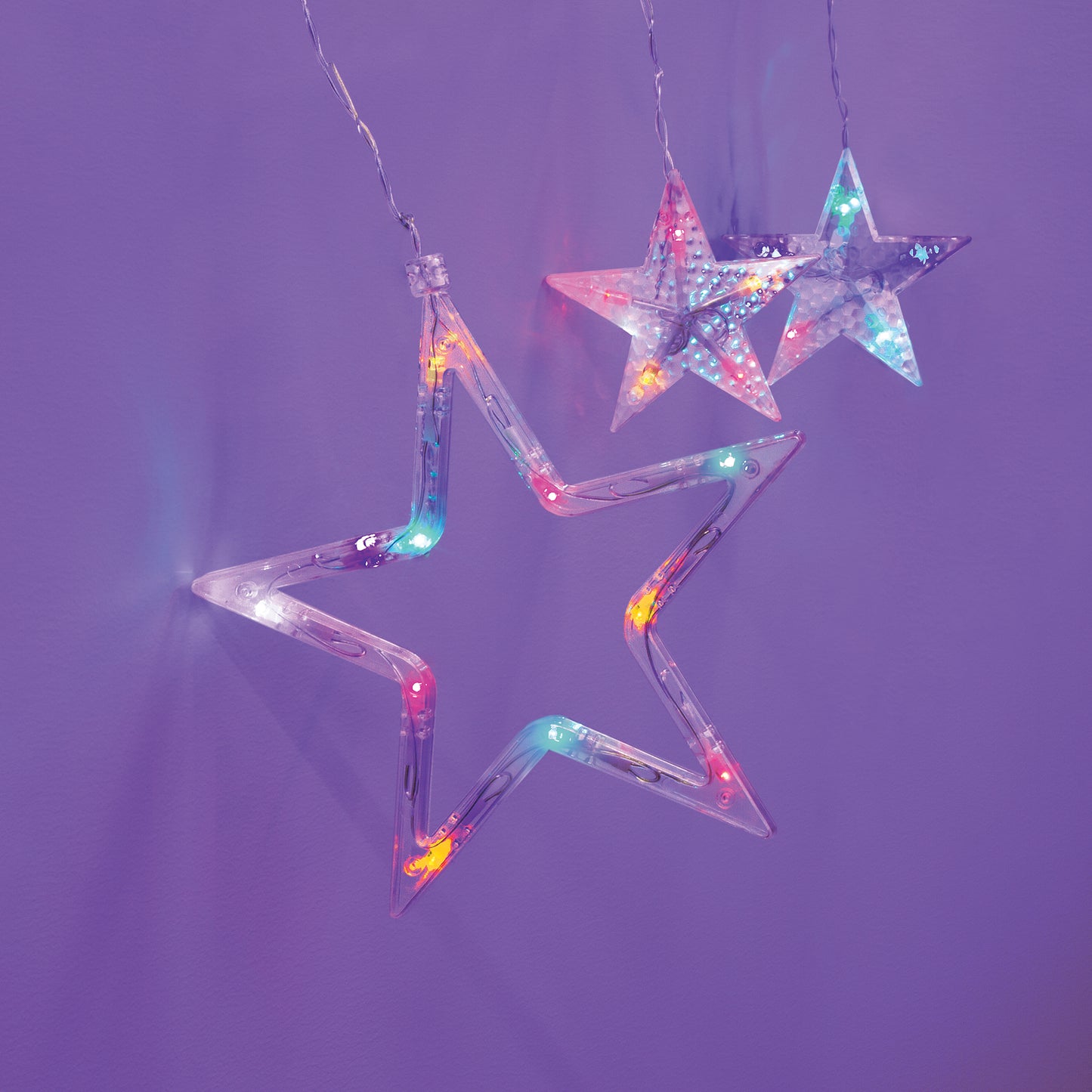 Celestial String Light Curtain