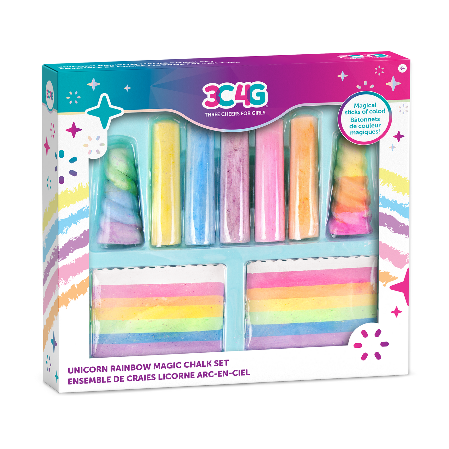 Unicorn Rainbow Magic Chalk Set