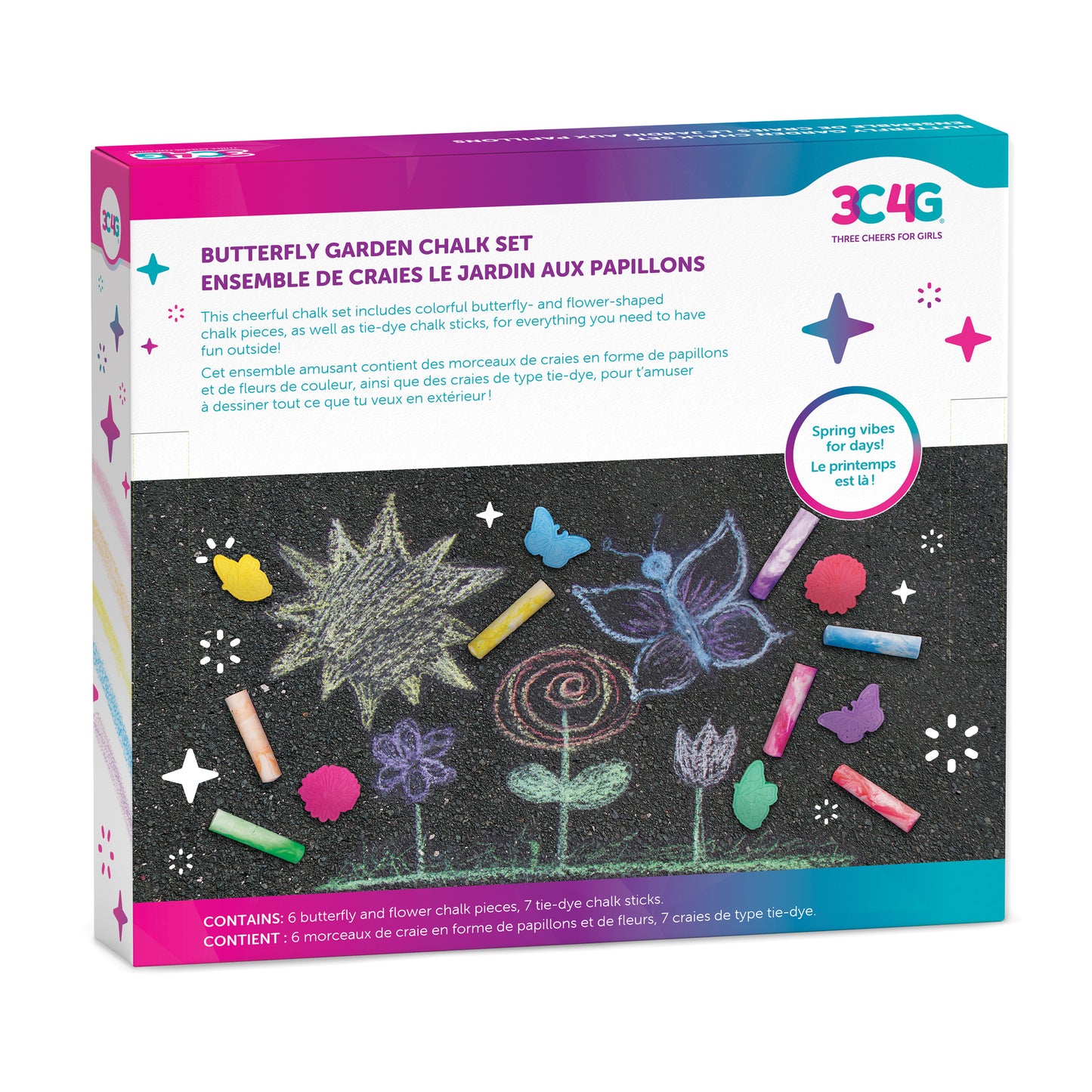 Butterfly Garden Chalk Set