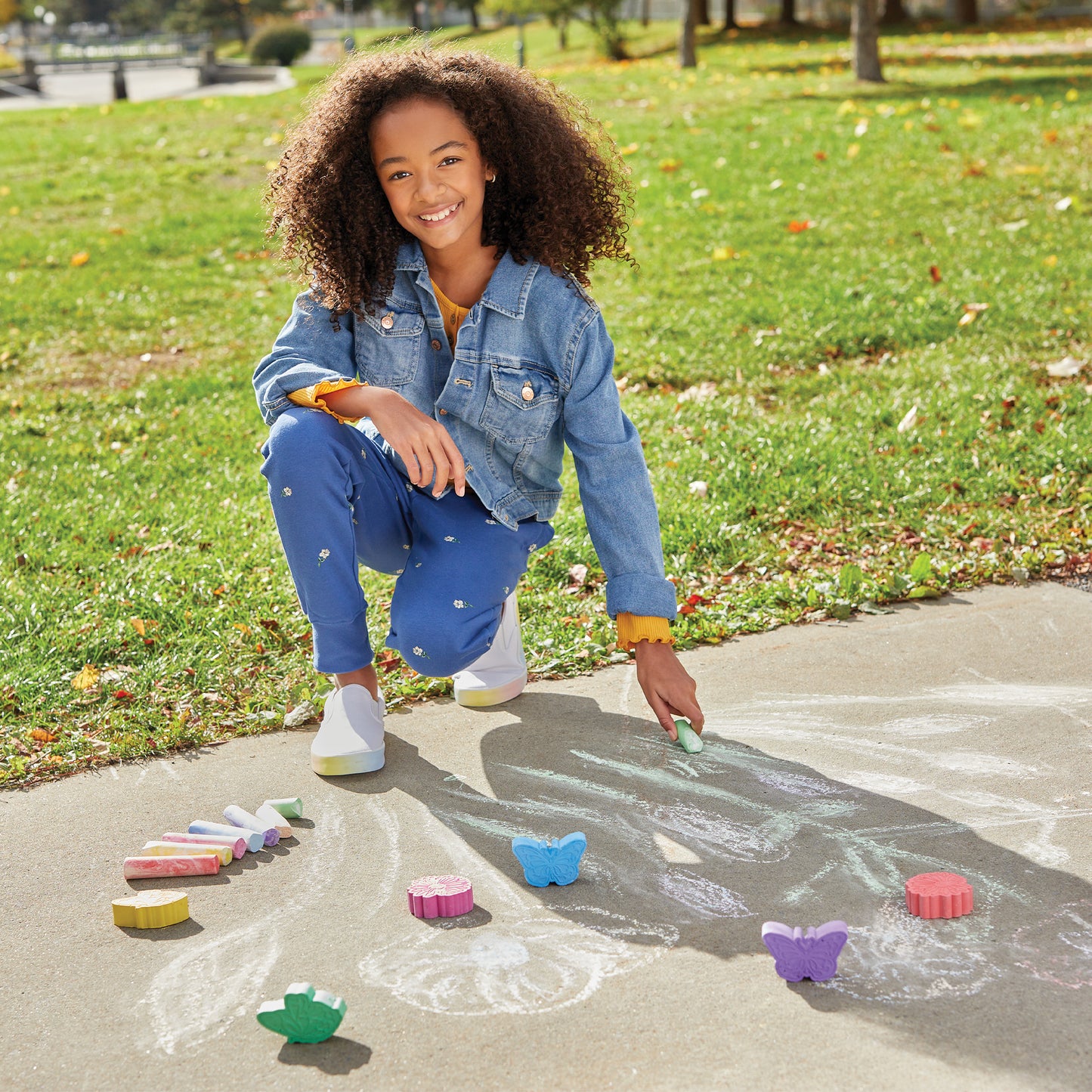 Butterfly Garden Chalk Set
