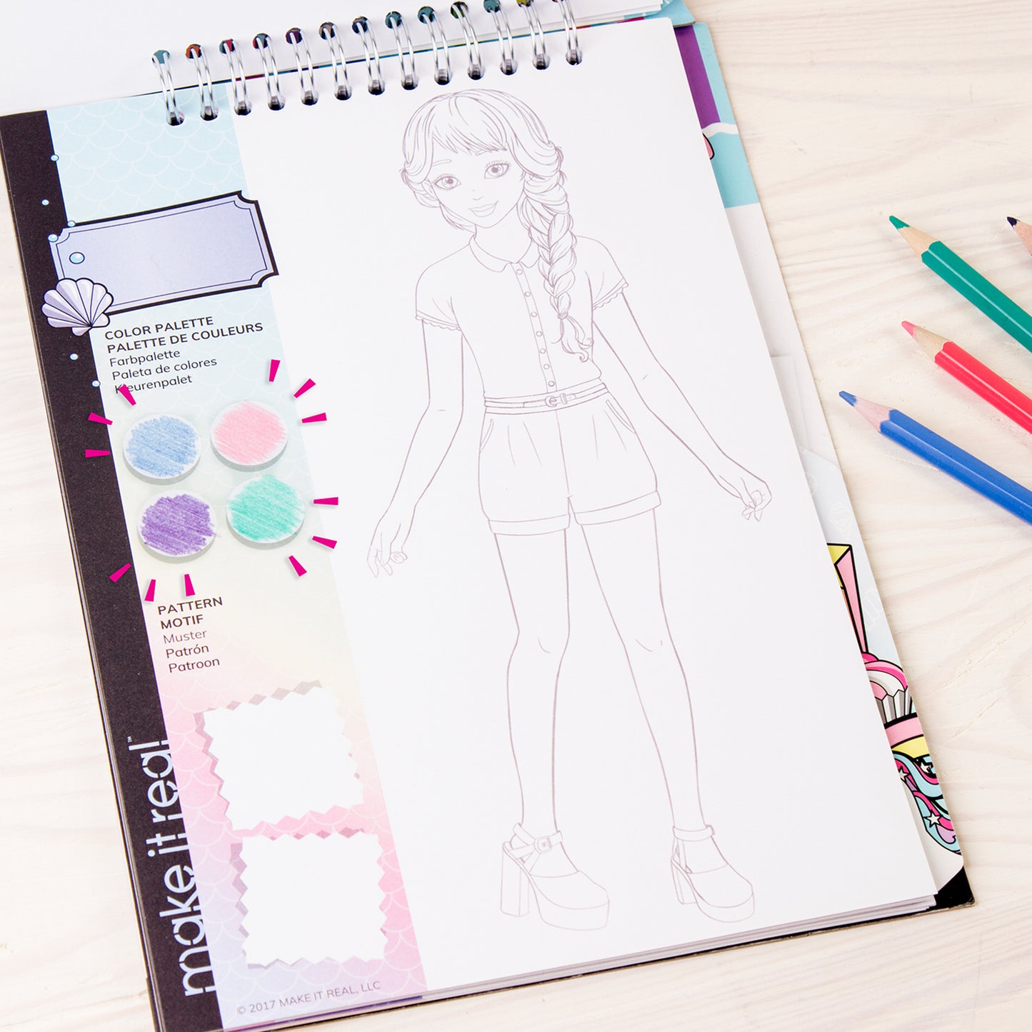 Fashion Design Sketchbook: Pastel Pop!