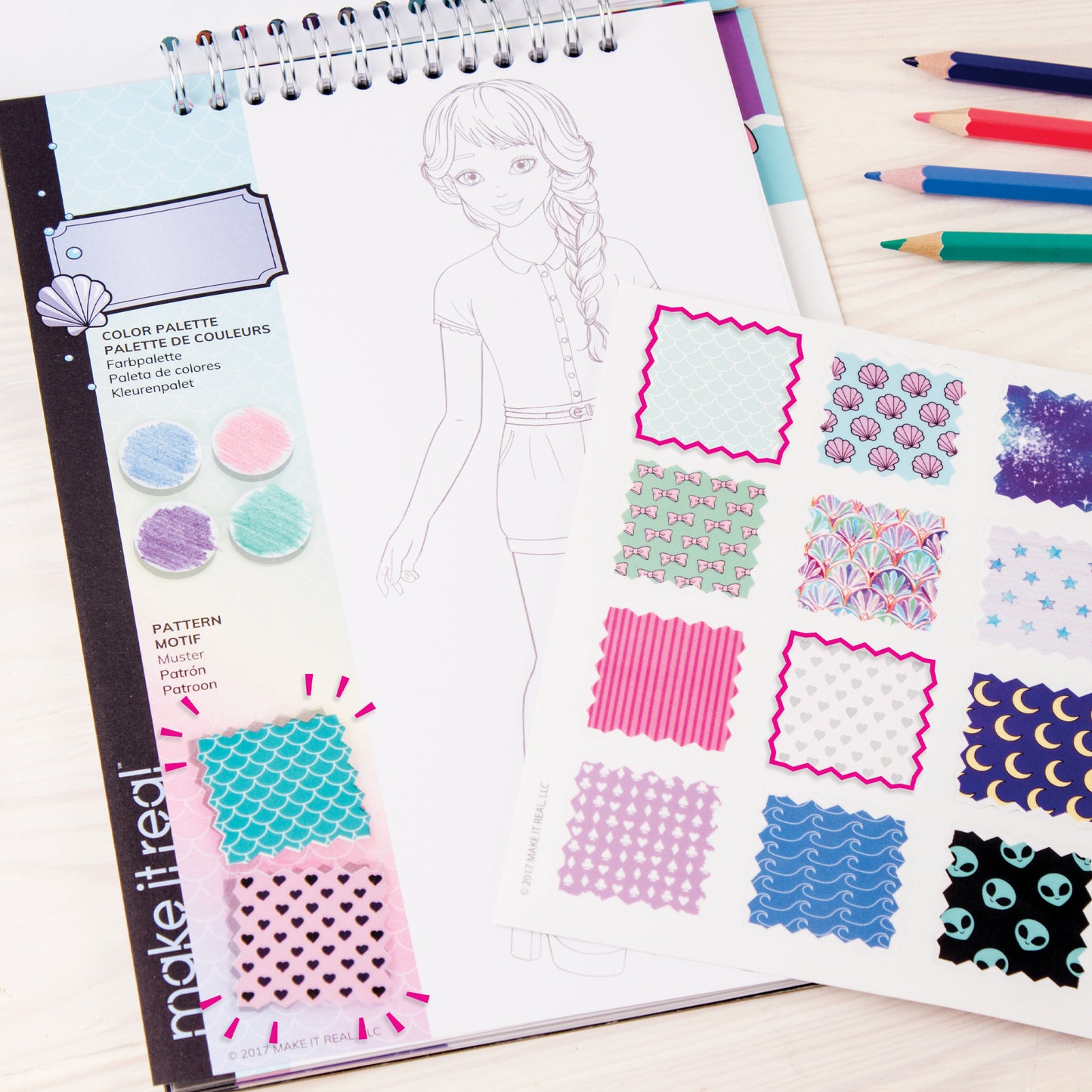 Fashion Design Sketchbook: Pastel Pop!
