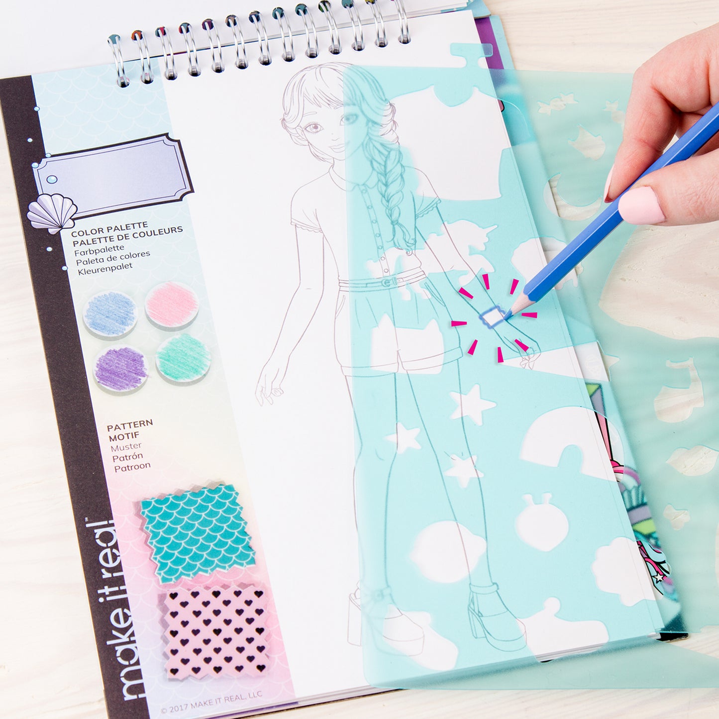 Fashion Design Sketchbook: Pastel Pop!