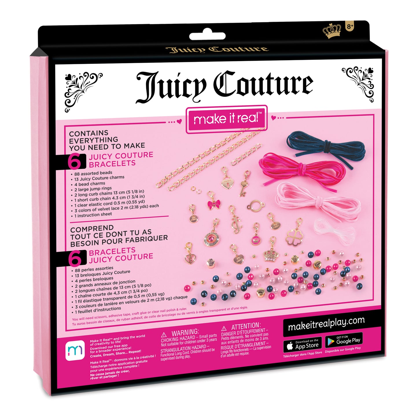 Juicy Couture™ Charmed by Velvet & Pearls Bracelets