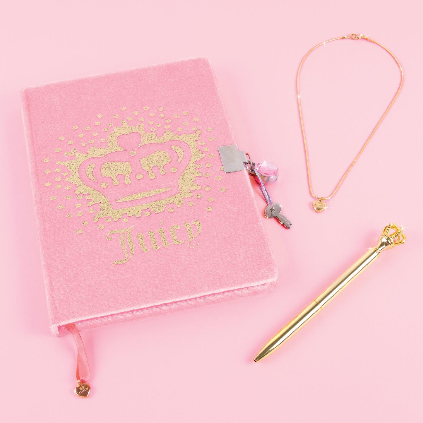 Juicy Couture™ Journal and Necklace Set