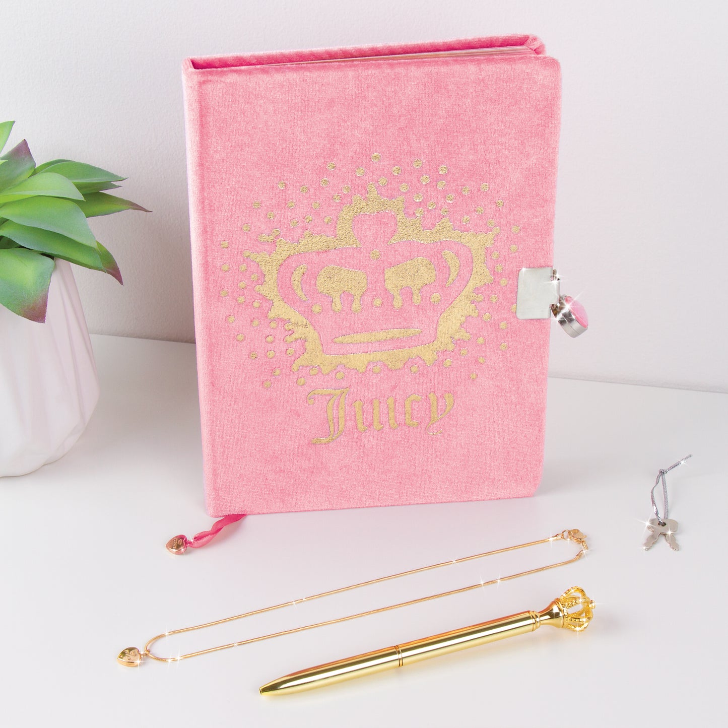 Juicy Couture™ Journal and Necklace Set