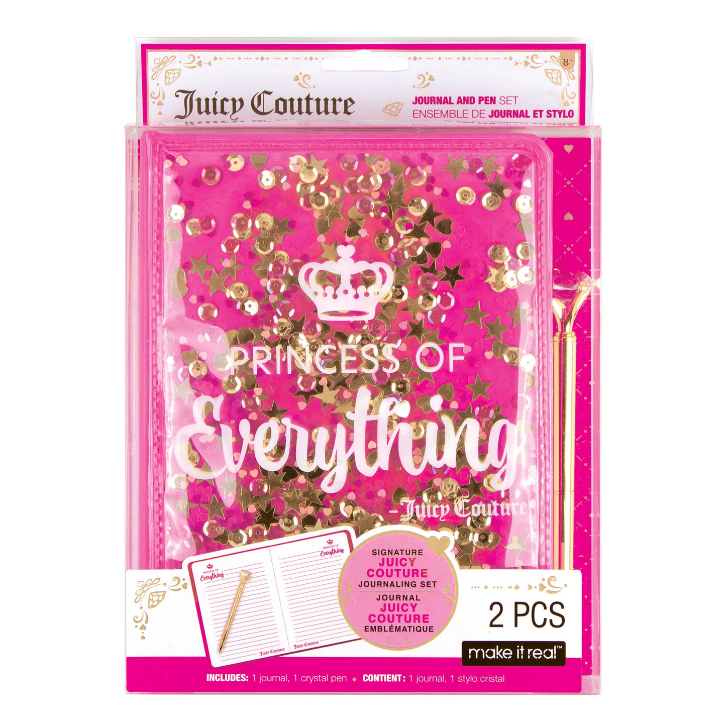 Juicy Couture™ Glitter Journal and Pen Set