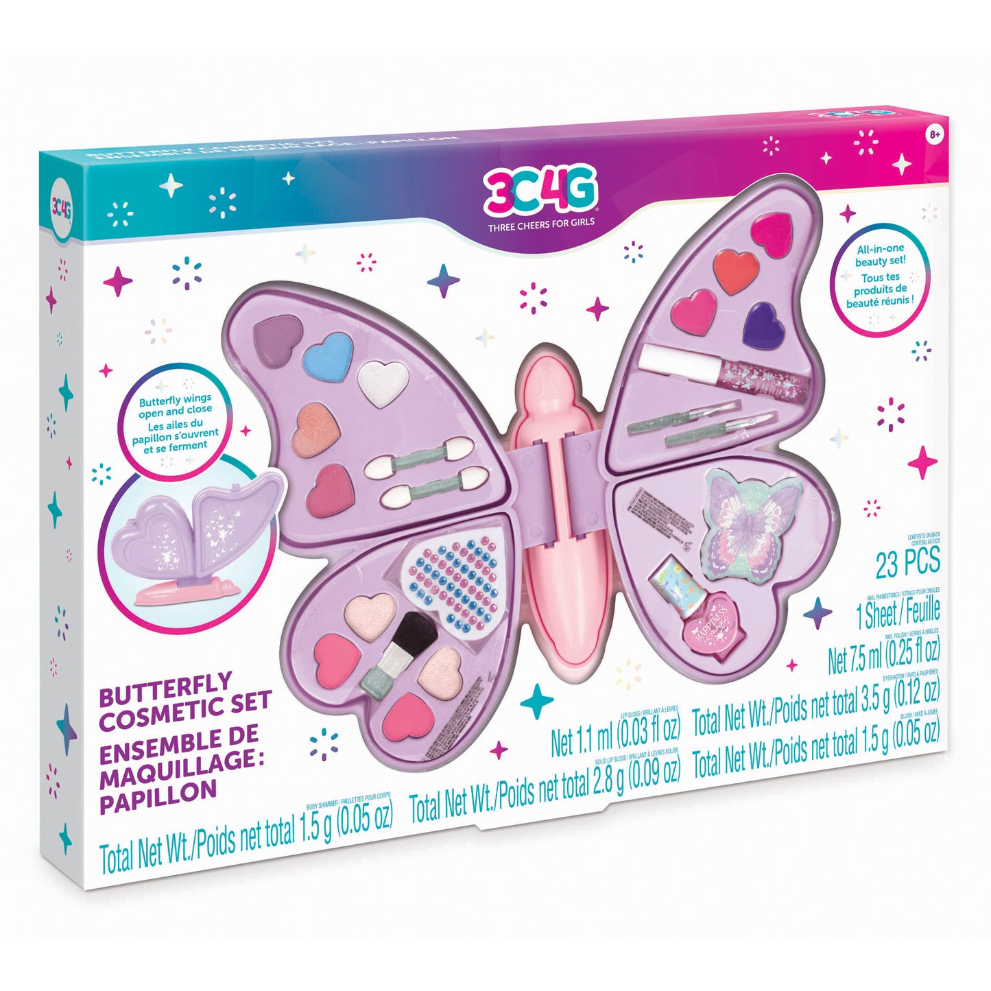 Butterfly Cosmetic Set