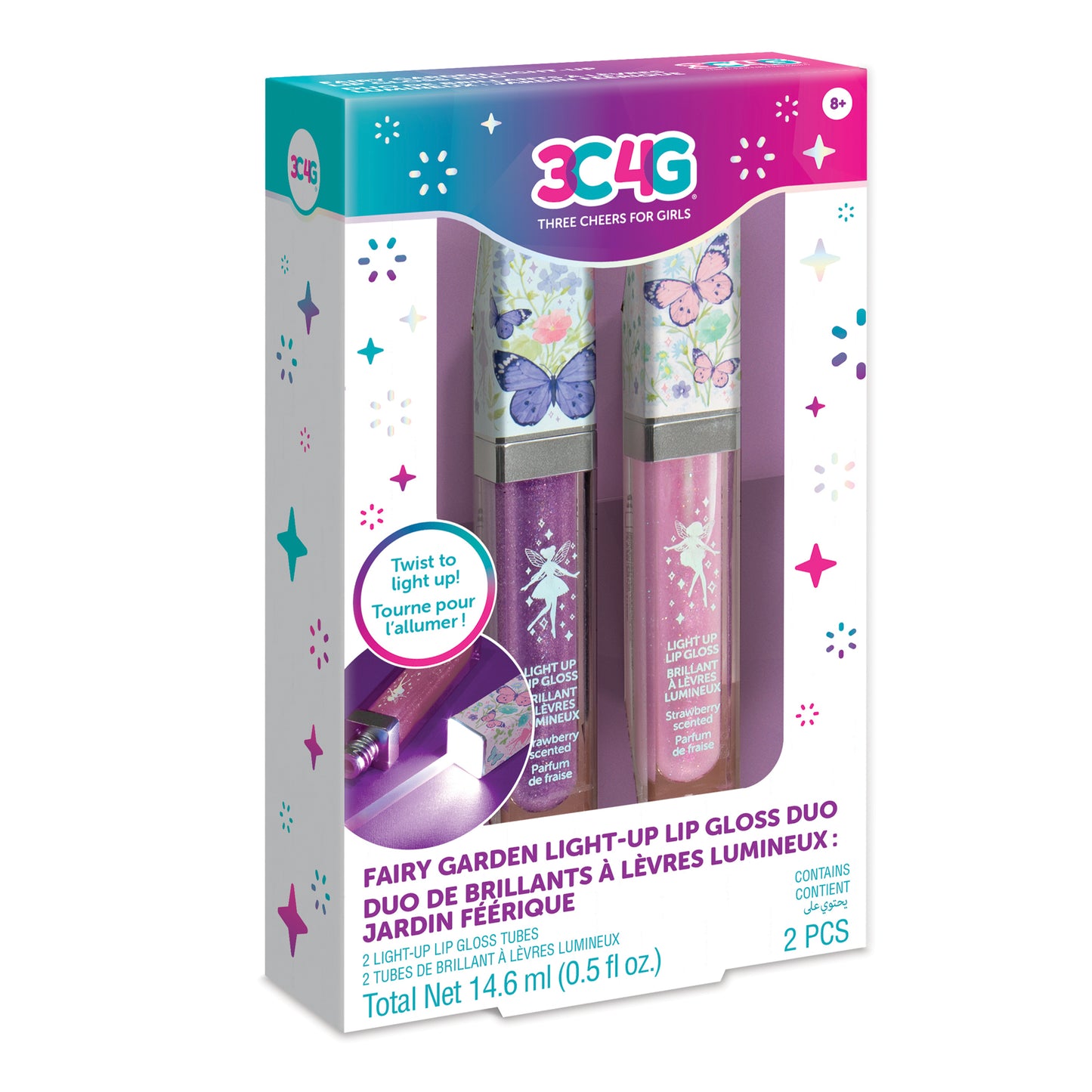 Fairy Garden Light-Up Lip Gloss Duo