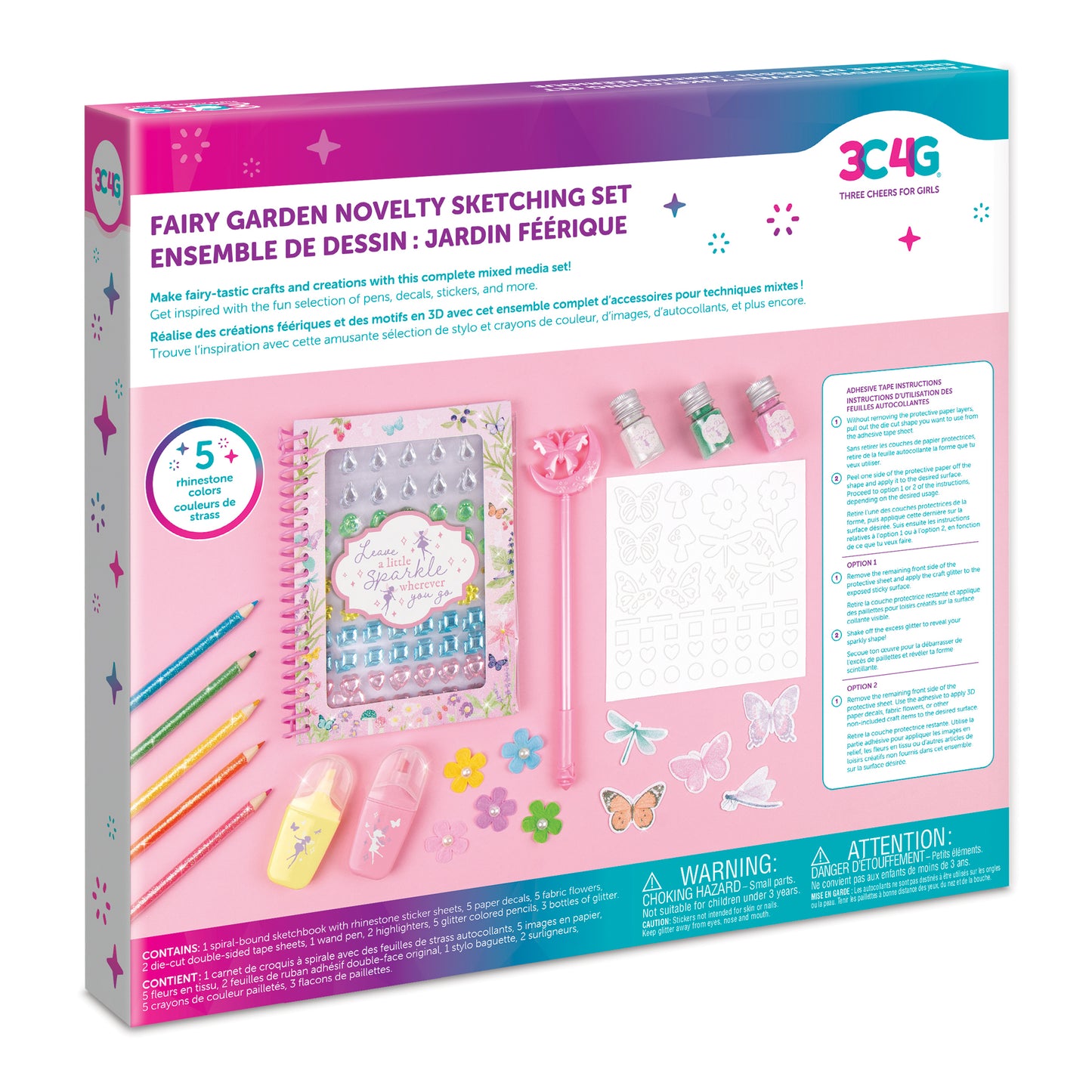 Fairy Garden Novelty Sketching Set