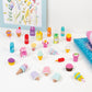 Snack 'n Sweets Puzzle Eraser Set