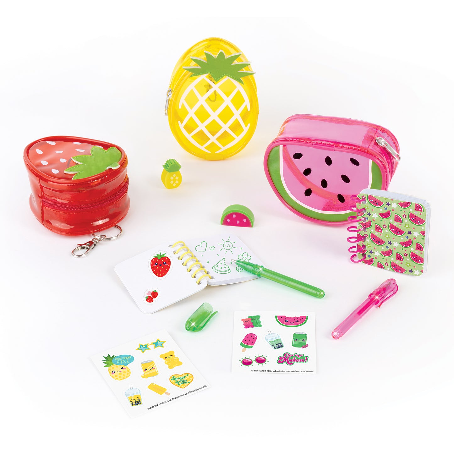 Fruit Stand Mini Bag and Stationery Set