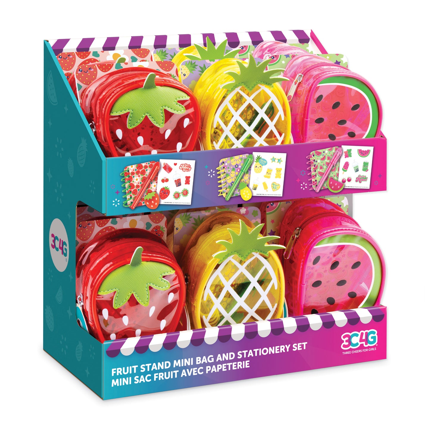 Fruit Stand Mini Bag and Stationery Set