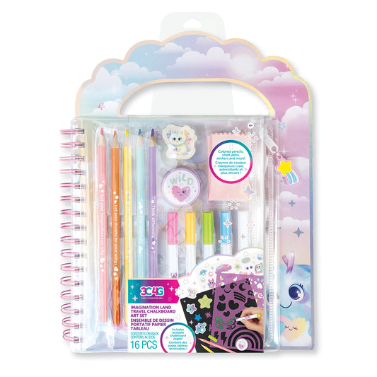 Imagination Land Travel Chalkboard Art Set