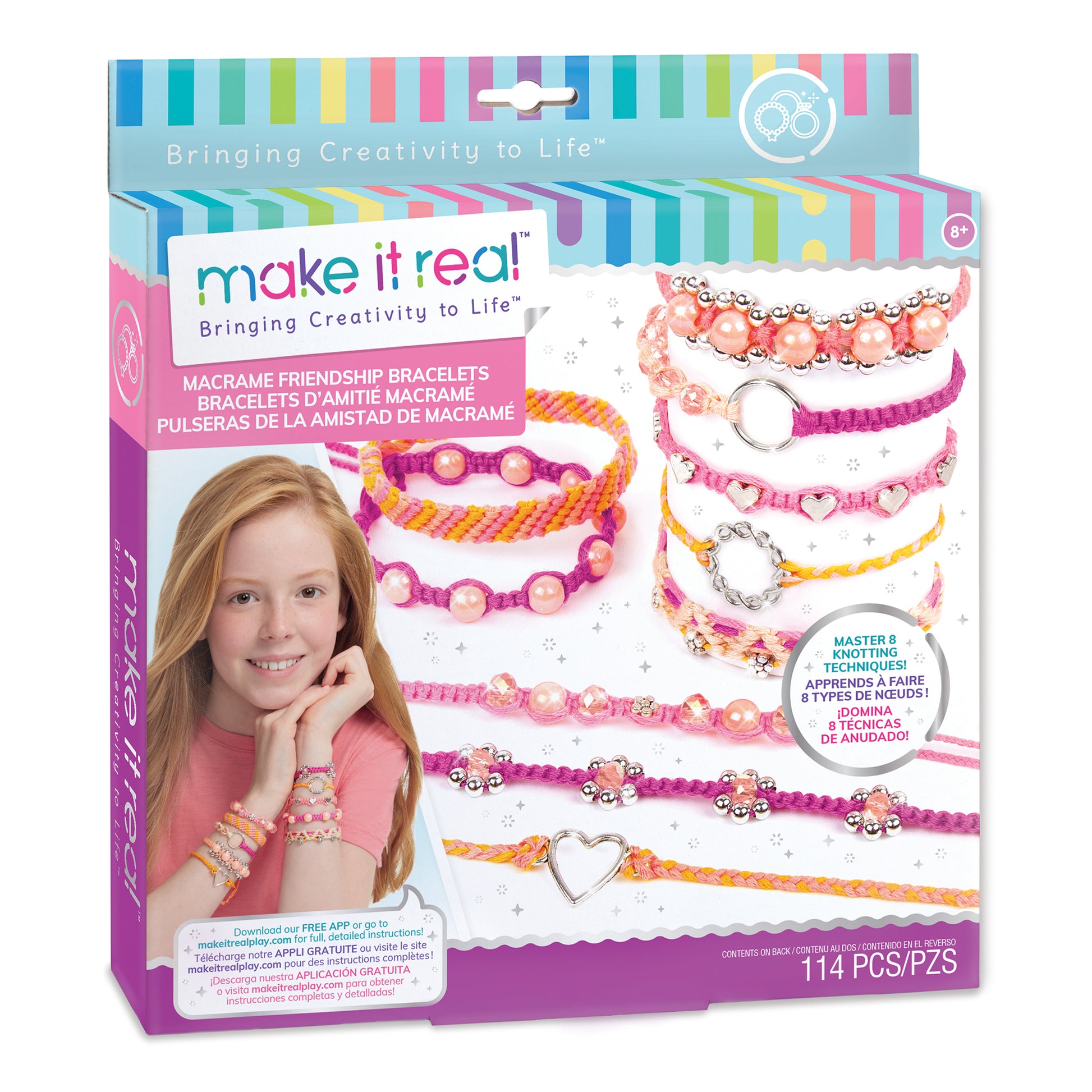 DIY friendship bracelet kit with *FREE PRINTABLES*  Friendship bracelet kit,  Embroidery floss bracelets, Diy friendship bracelets kit