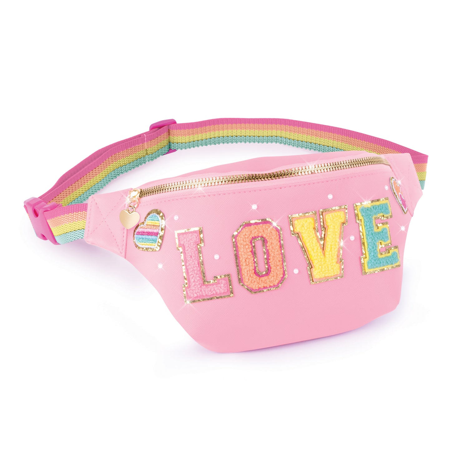 Fashion Sling Bag with Patches