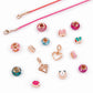 Halo Charms Bracelets: Pretty in Pink
