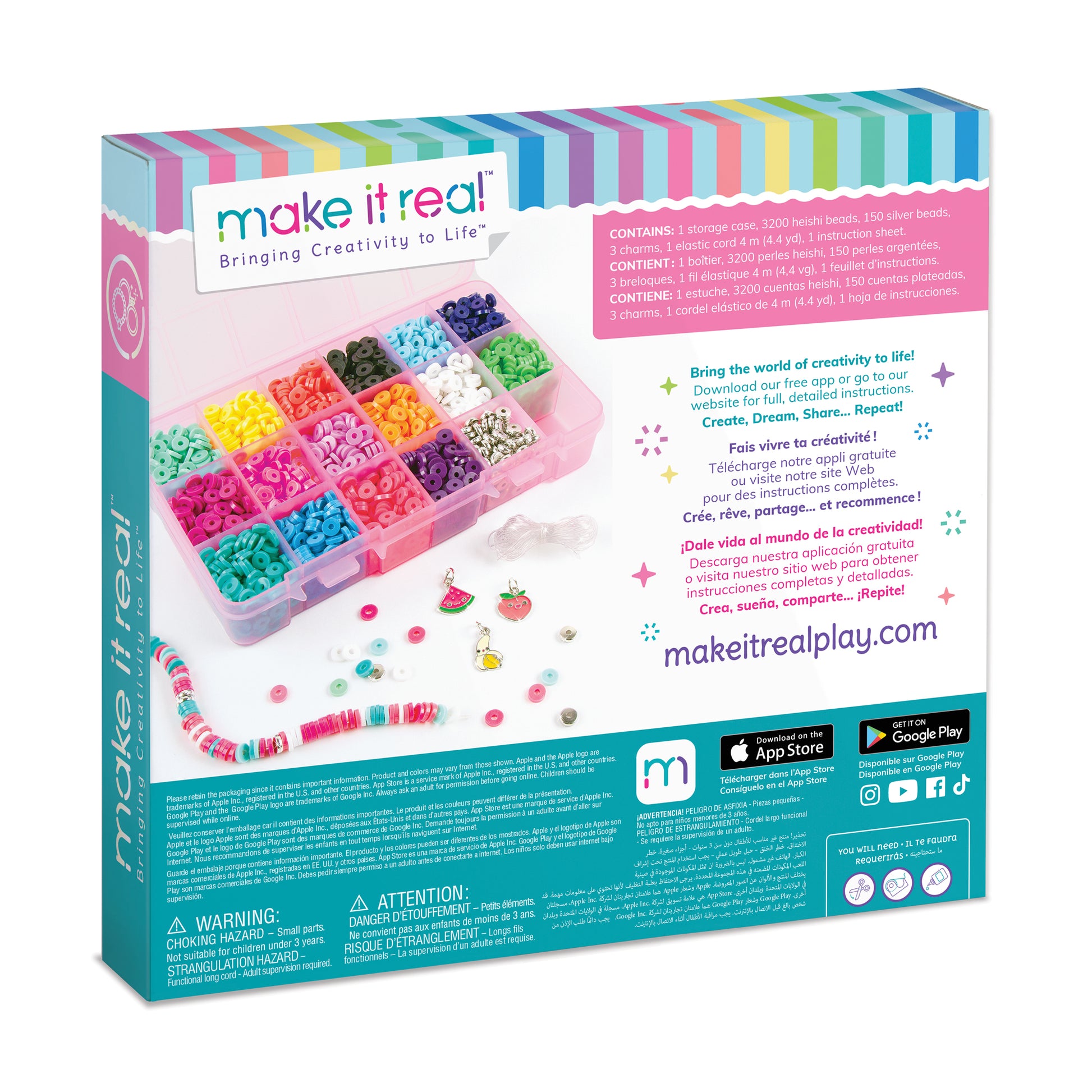 Make It Real Summer Vibes Heishi Bead Set - Shop Kits at H-E-B