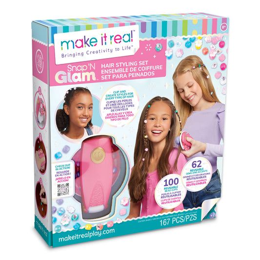 Snap 'N Glam Hair Styling Set