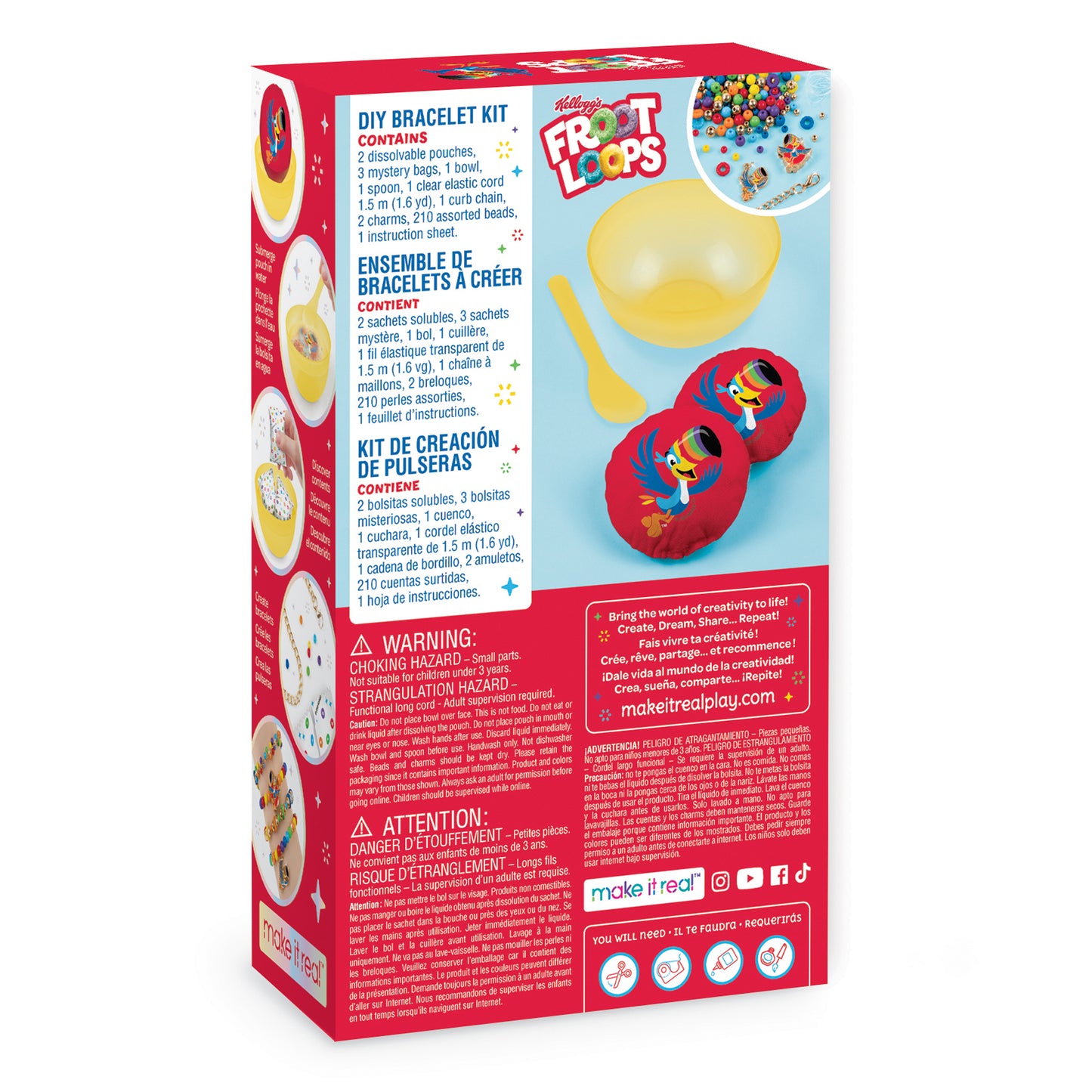 Kellogg's Froot Loops™ DIY Bracelet Kit