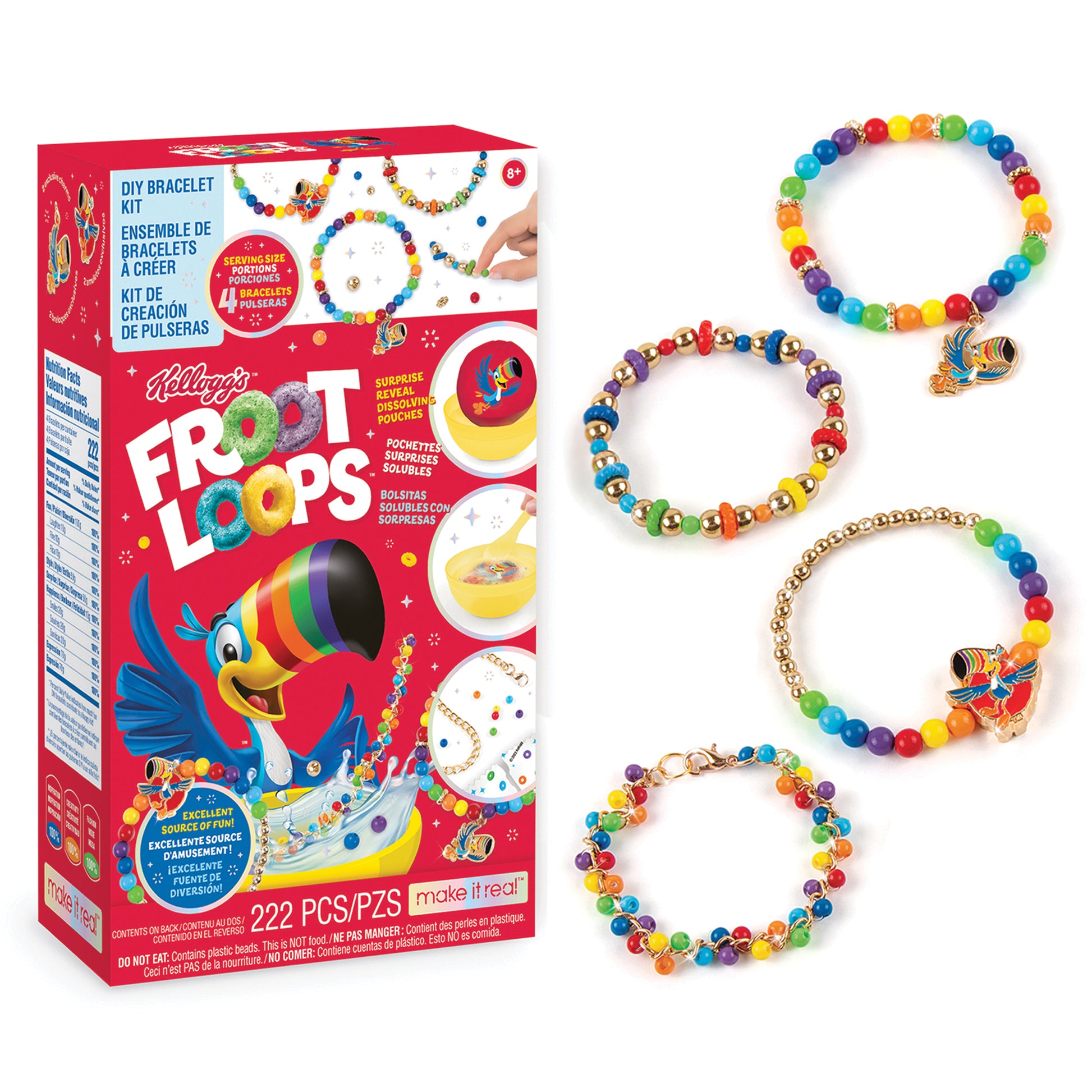 Kellogg's Froot Loops™ DIY Bracelet Kit – Make It Real