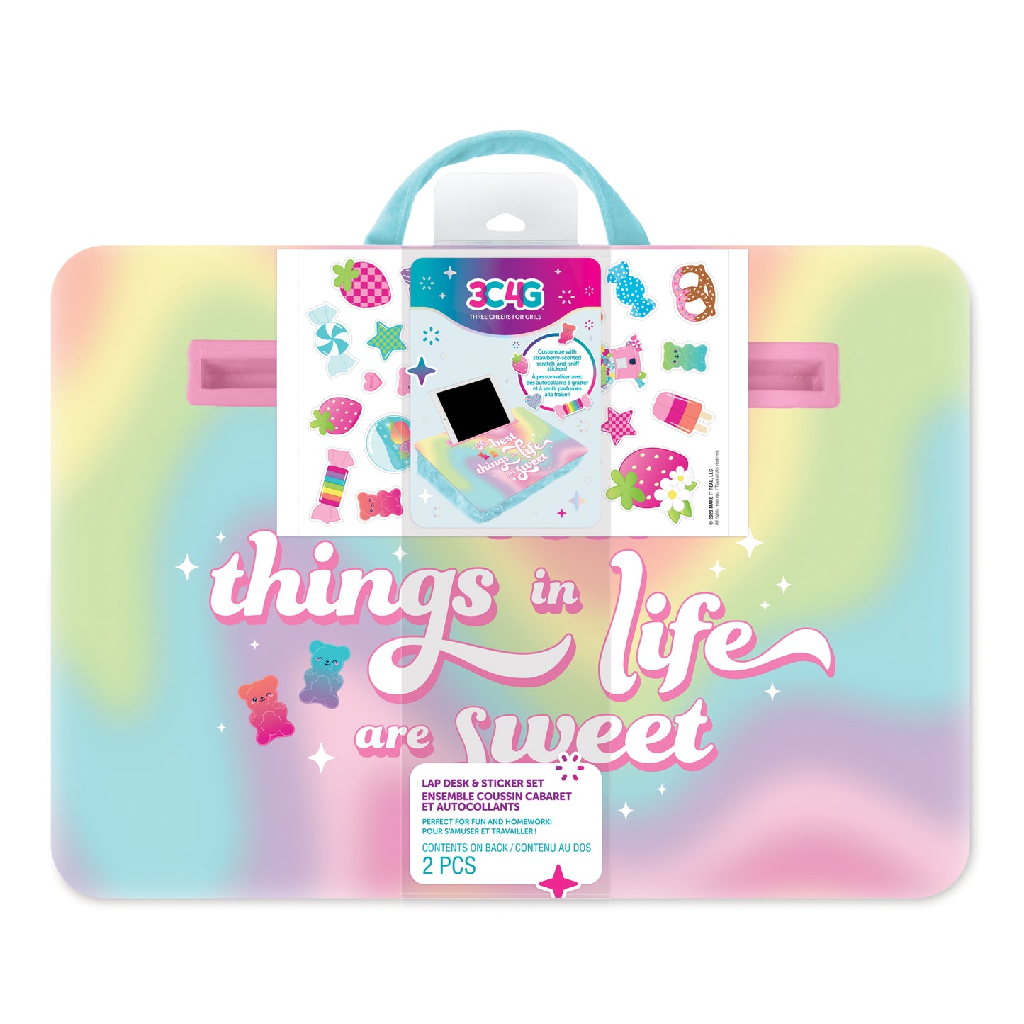 Life Is Sweet Lap Desk & Sticker Set