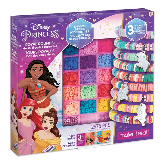 Disney Princess Royal Rounds: Heishi Beads Charm Set