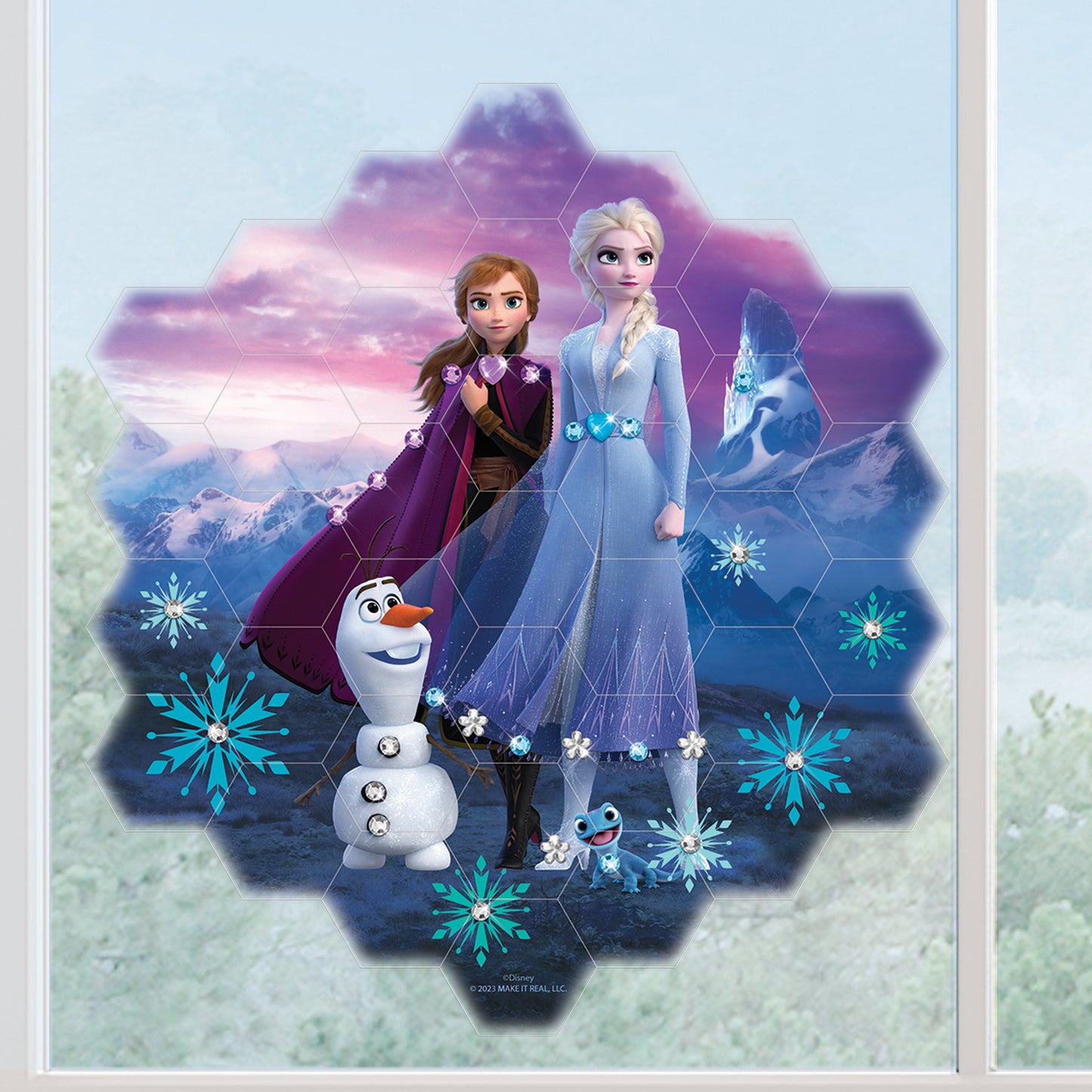 Window Art Mosaic - Disney Frozen