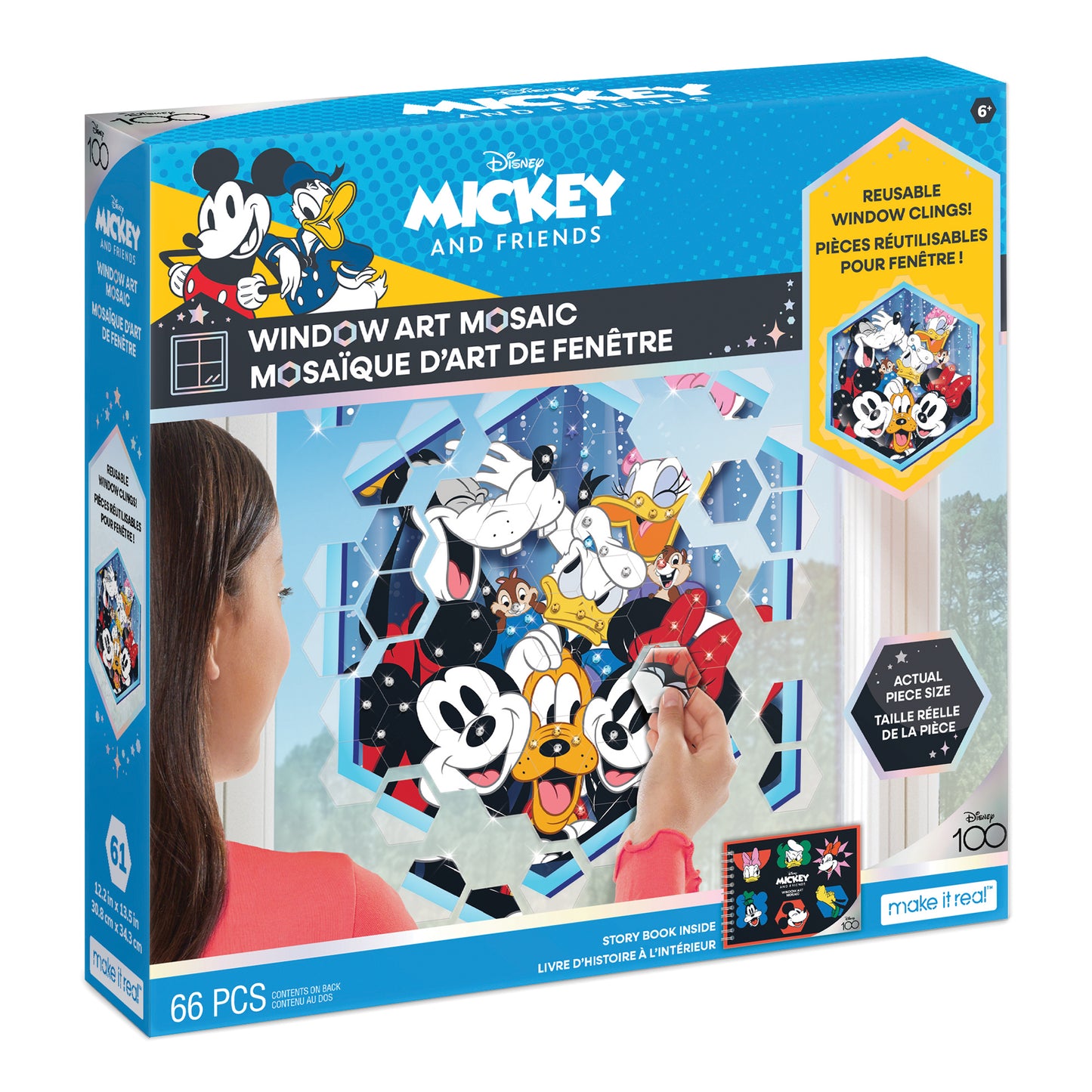 Window Art Mosaic - Disney Mickey and Friends