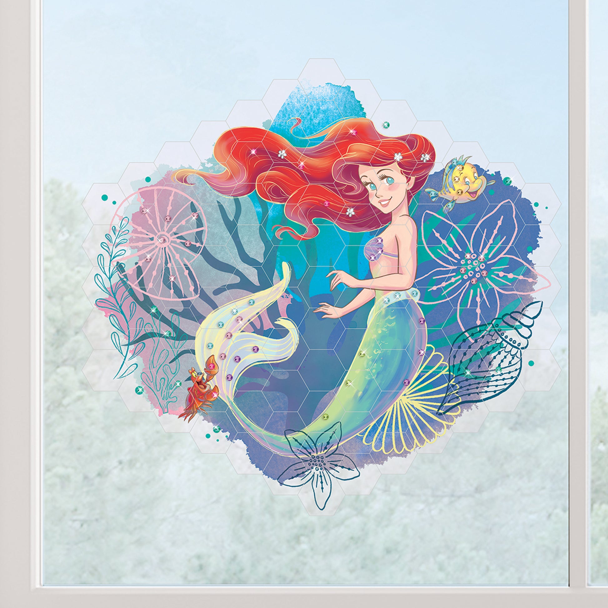 Window Art Mosaic - Disney The Little Mermaid – Make It Real