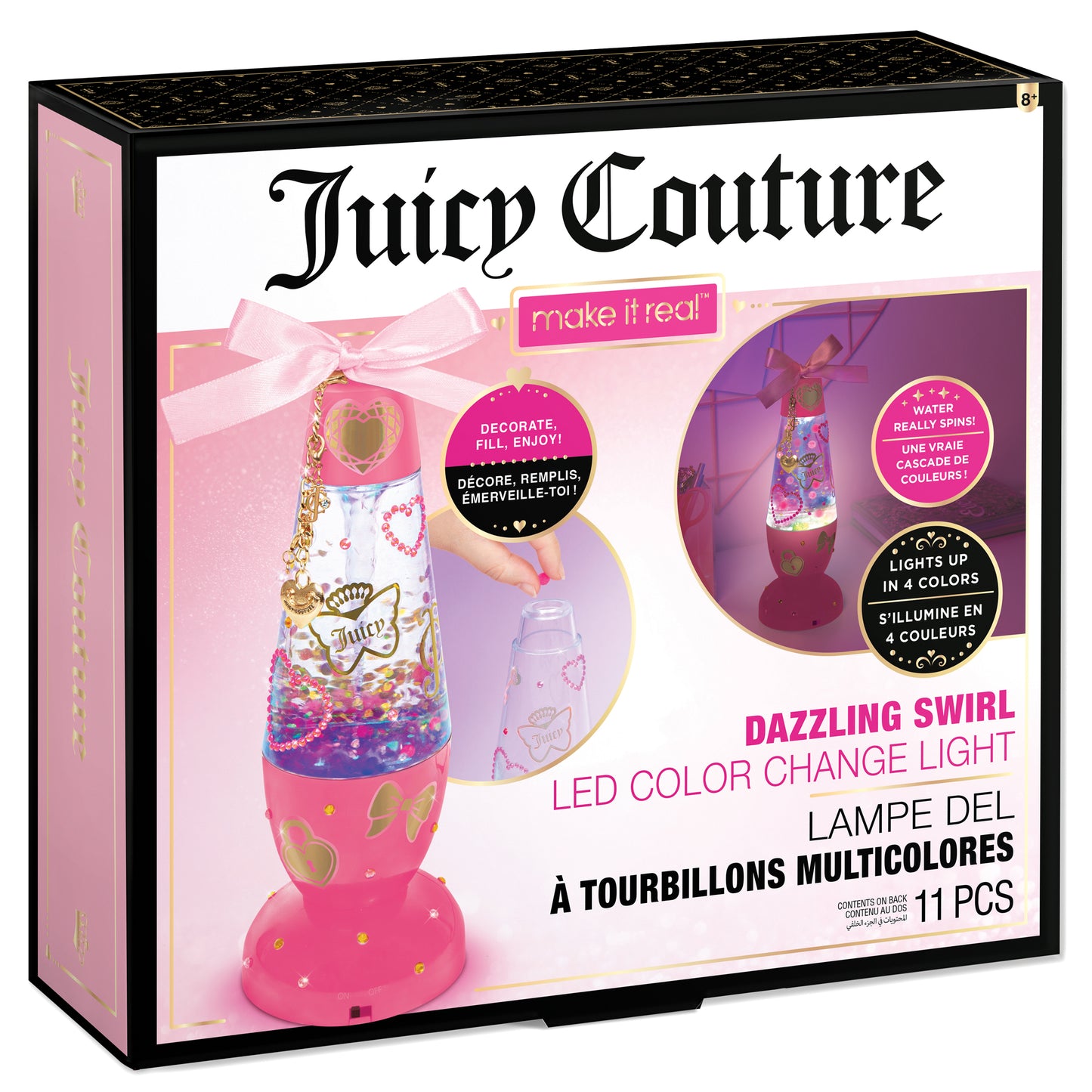 Juicy Couture™ Dazzling Swirl LED Color Change Light