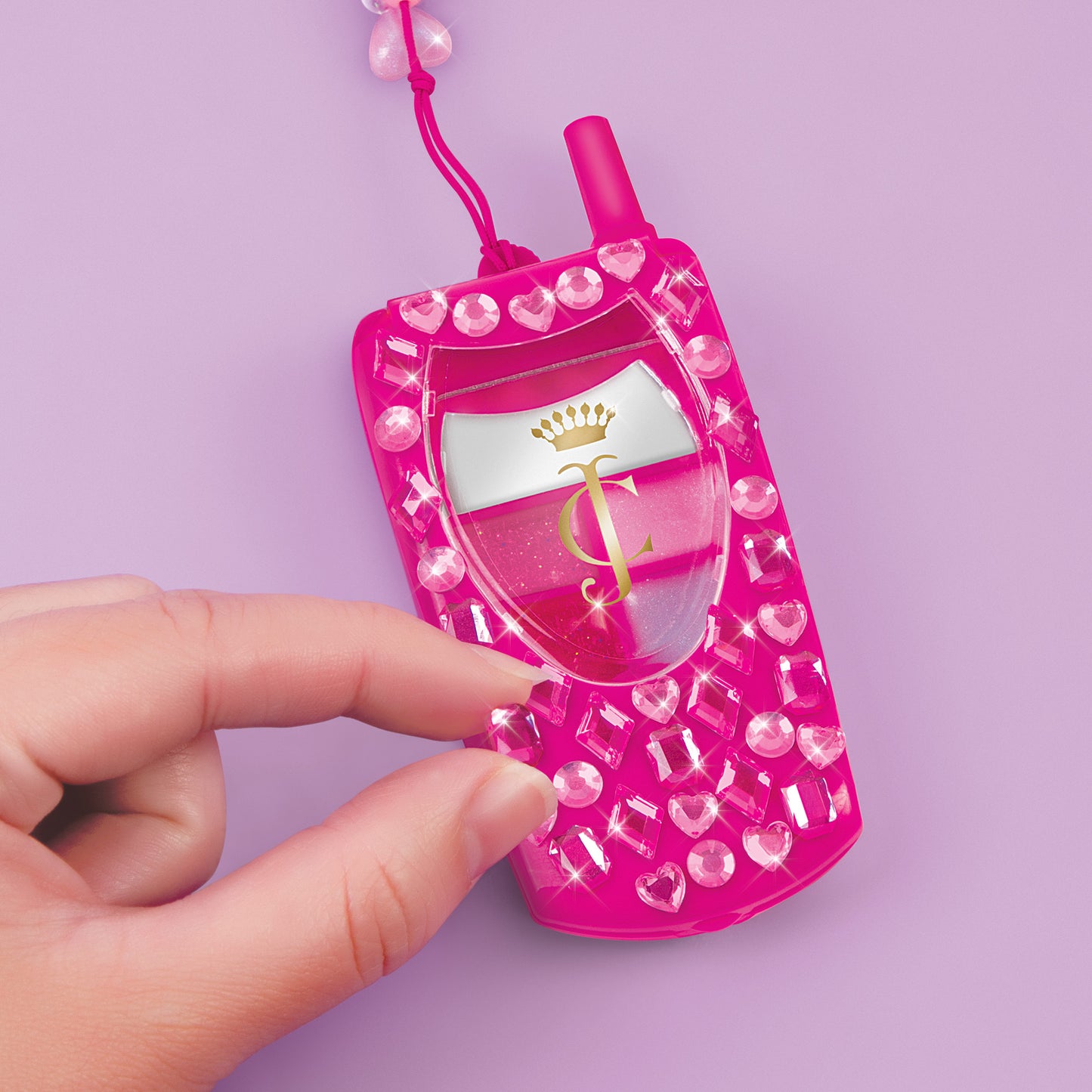 Juicy Couture™  Dial Up the Style Lip Gloss Phone and DIY Lanyard